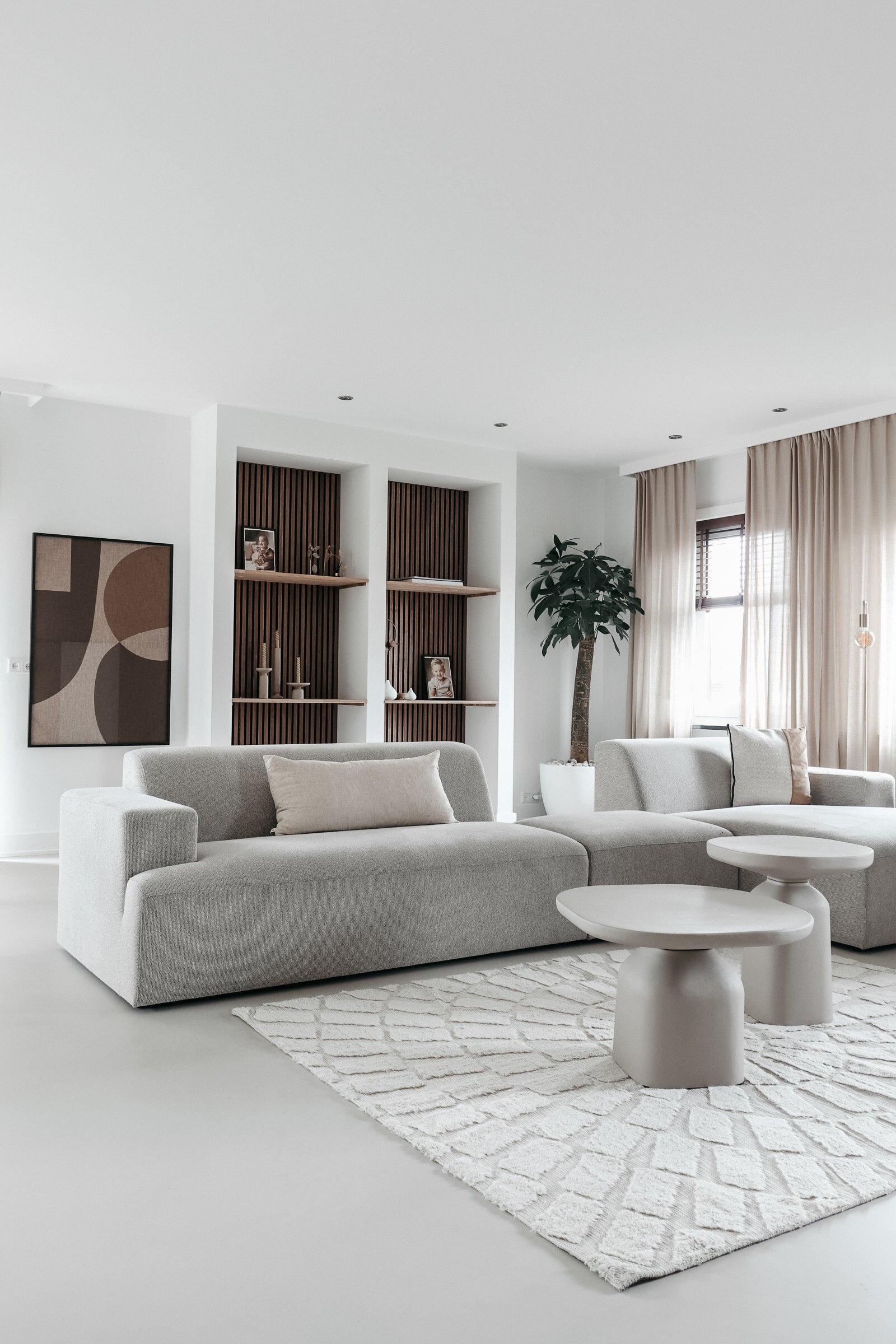 Beistelltisch SQUAND beige