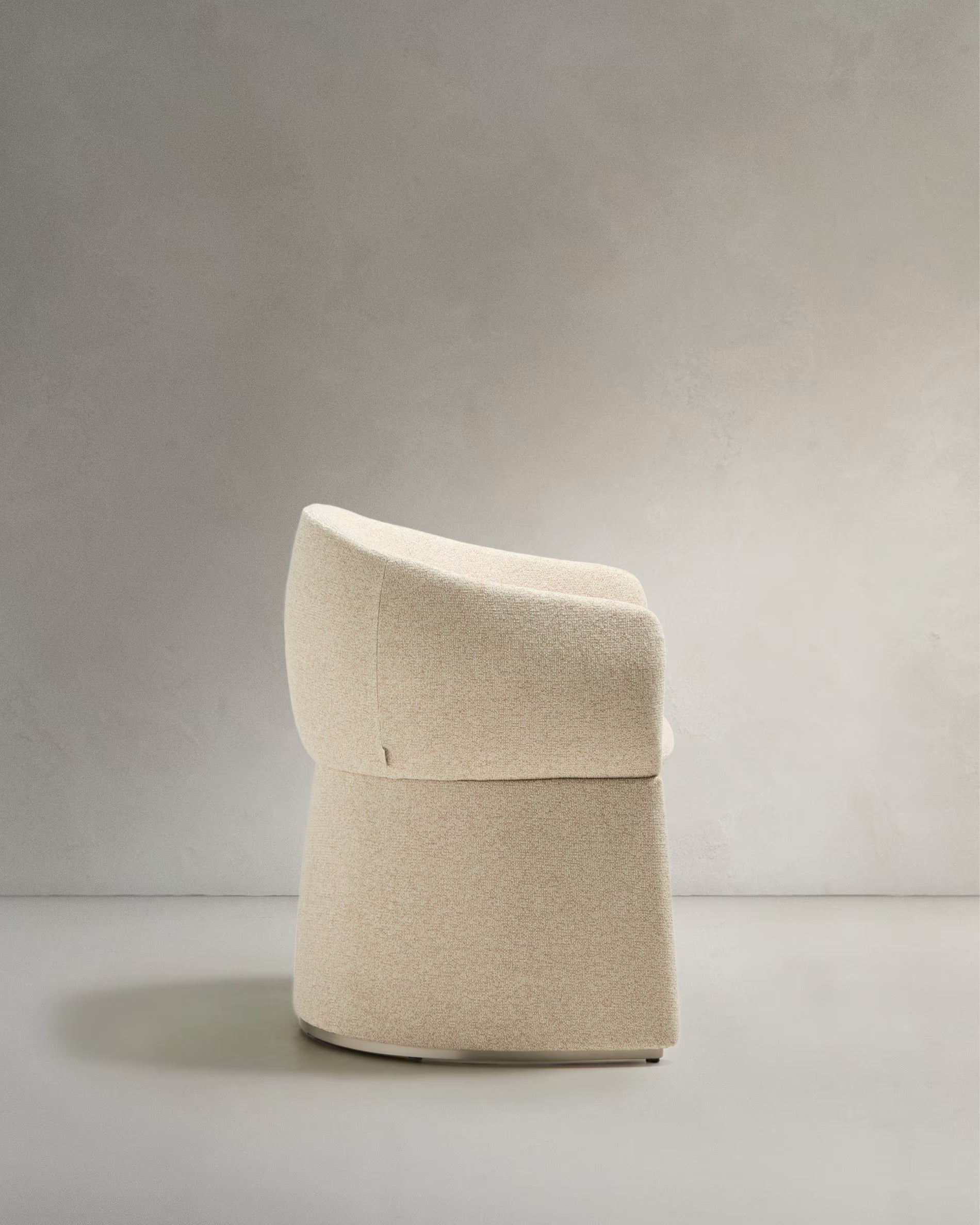 Polsterstuhl BOSCA beige Chenille