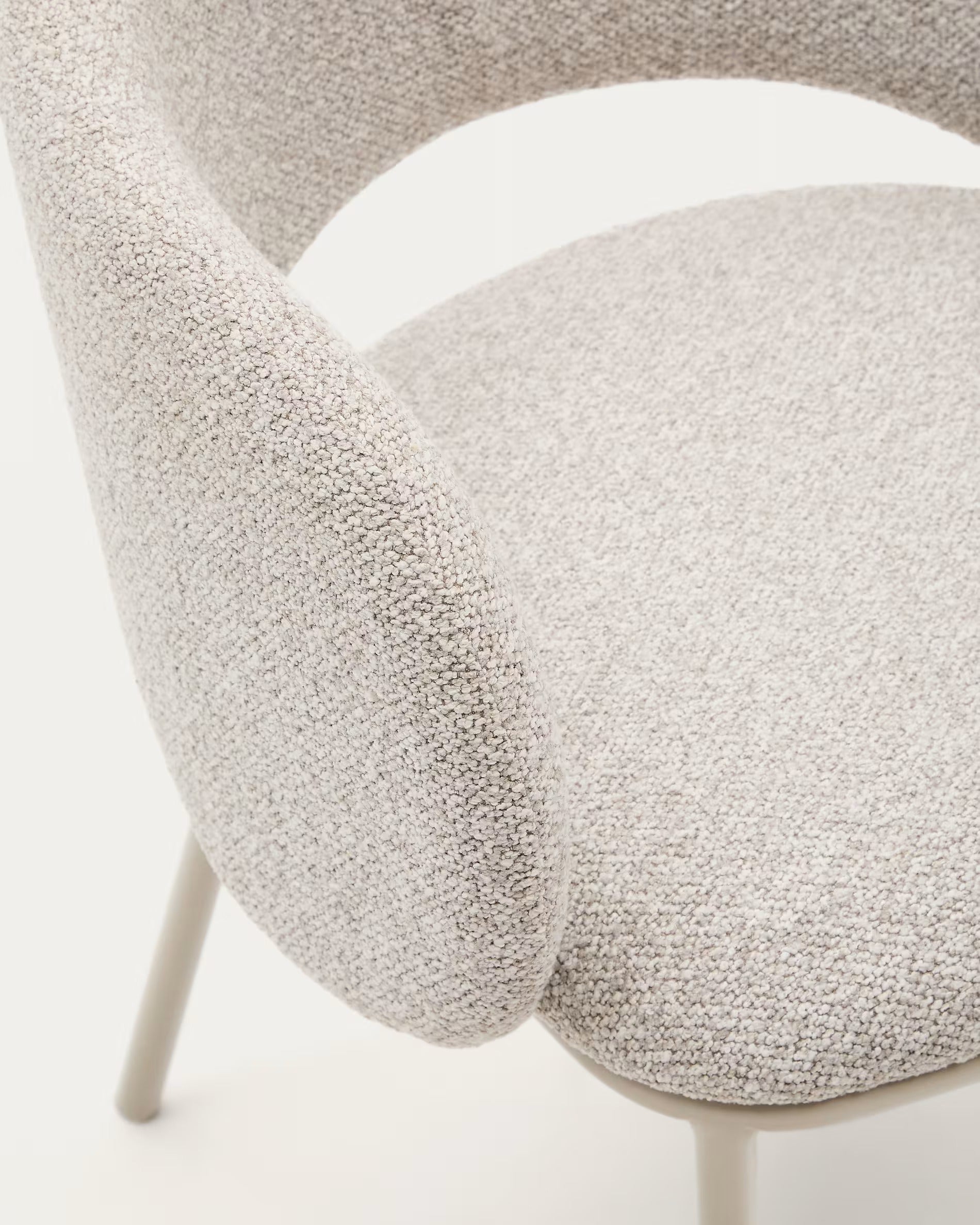 MAINA Stuhl beige Chenille