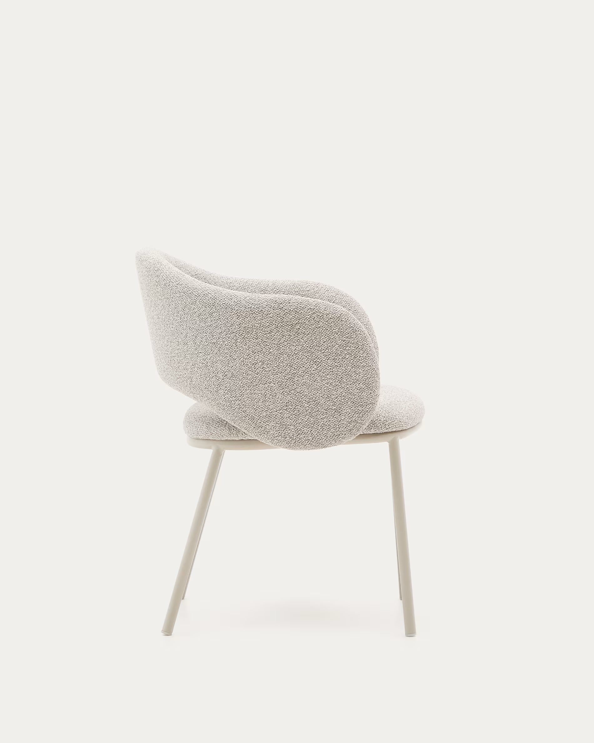 MAINA Stuhl beige Chenille