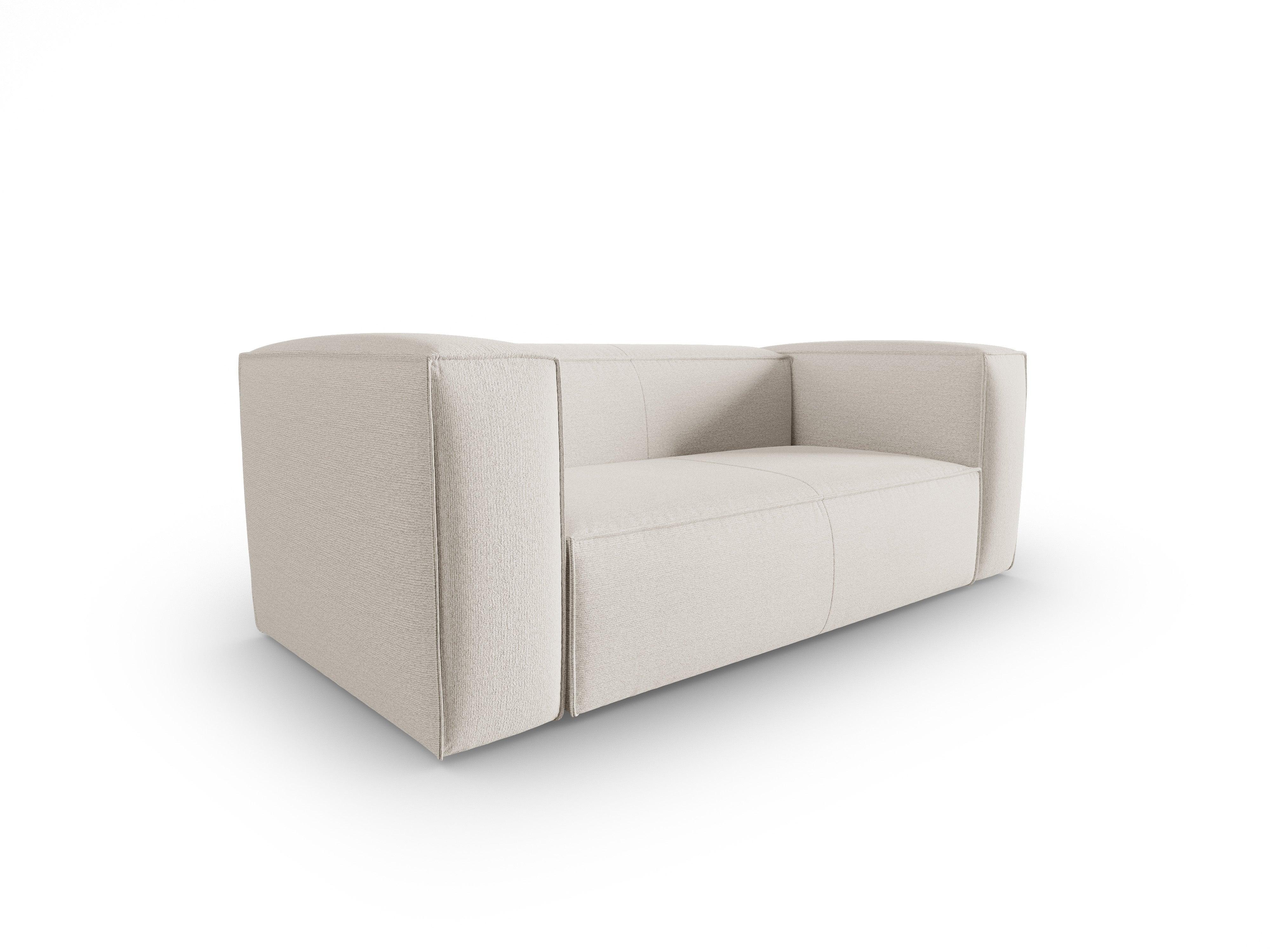 2-seater sofa MACKAY ivory boucle