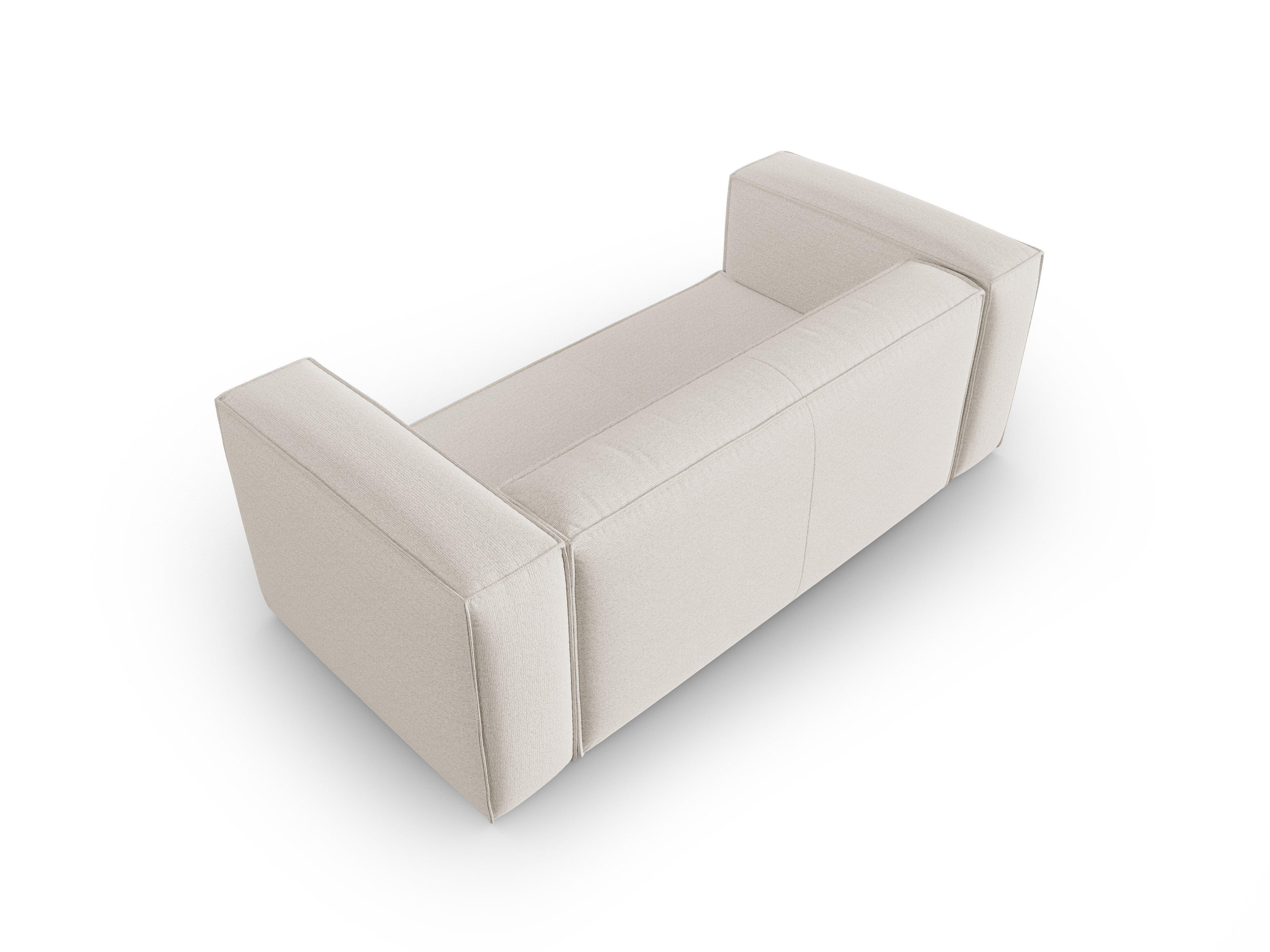 2-seater sofa MACKAY ivory boucle