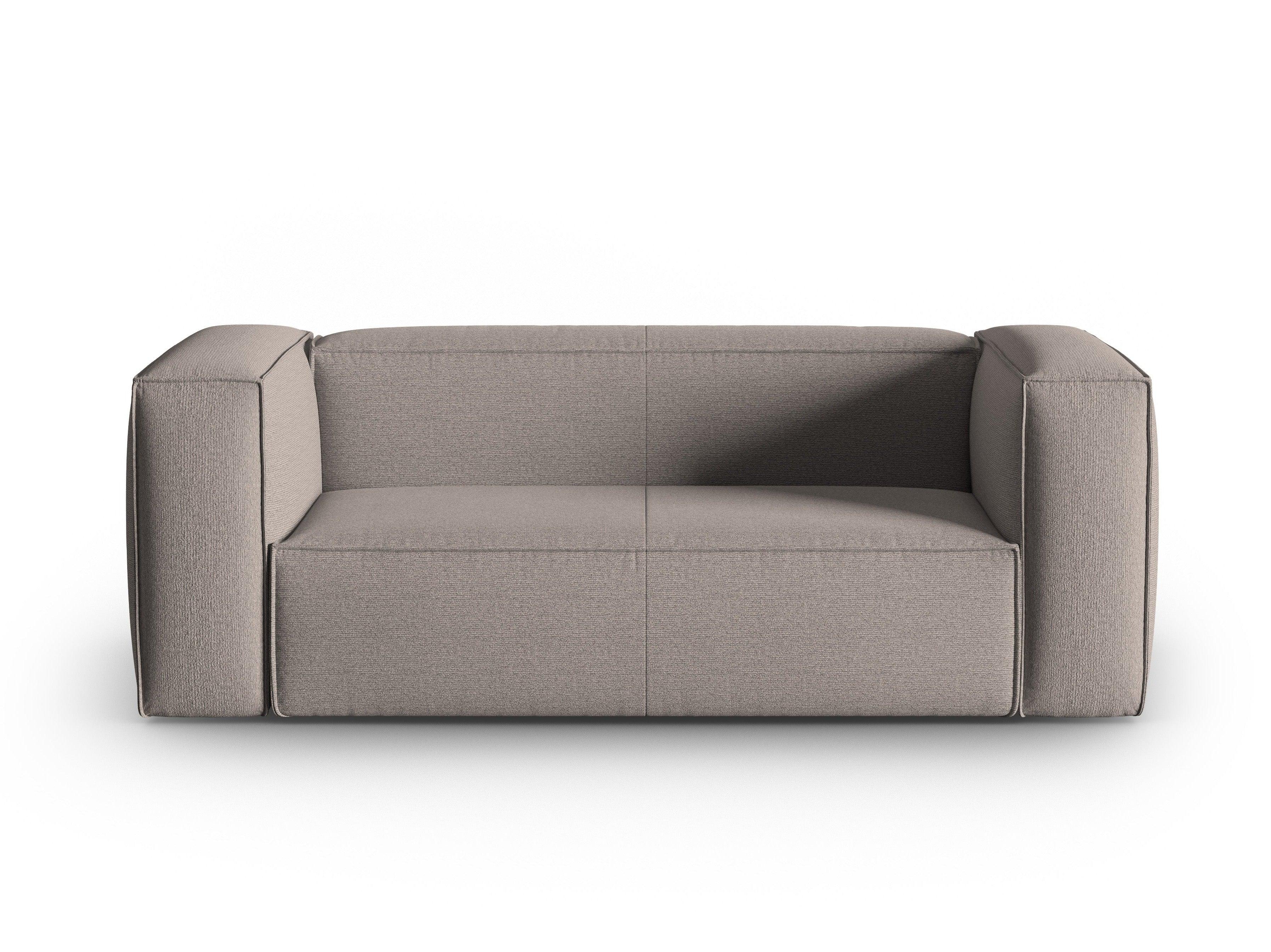 2-seater sofa MACKAY cappuccino boucle