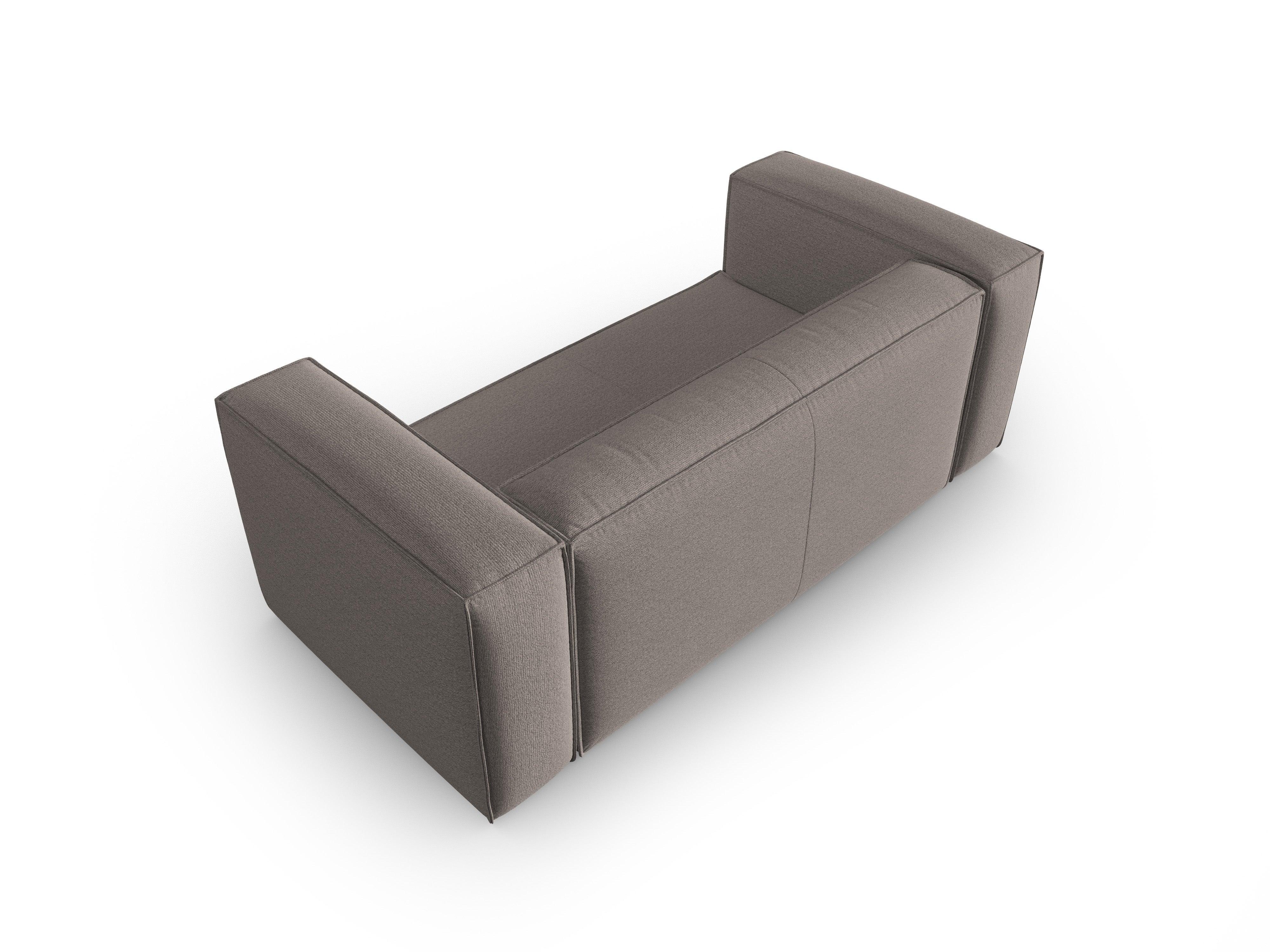 2-seater sofa MACKAY cappuccino boucle