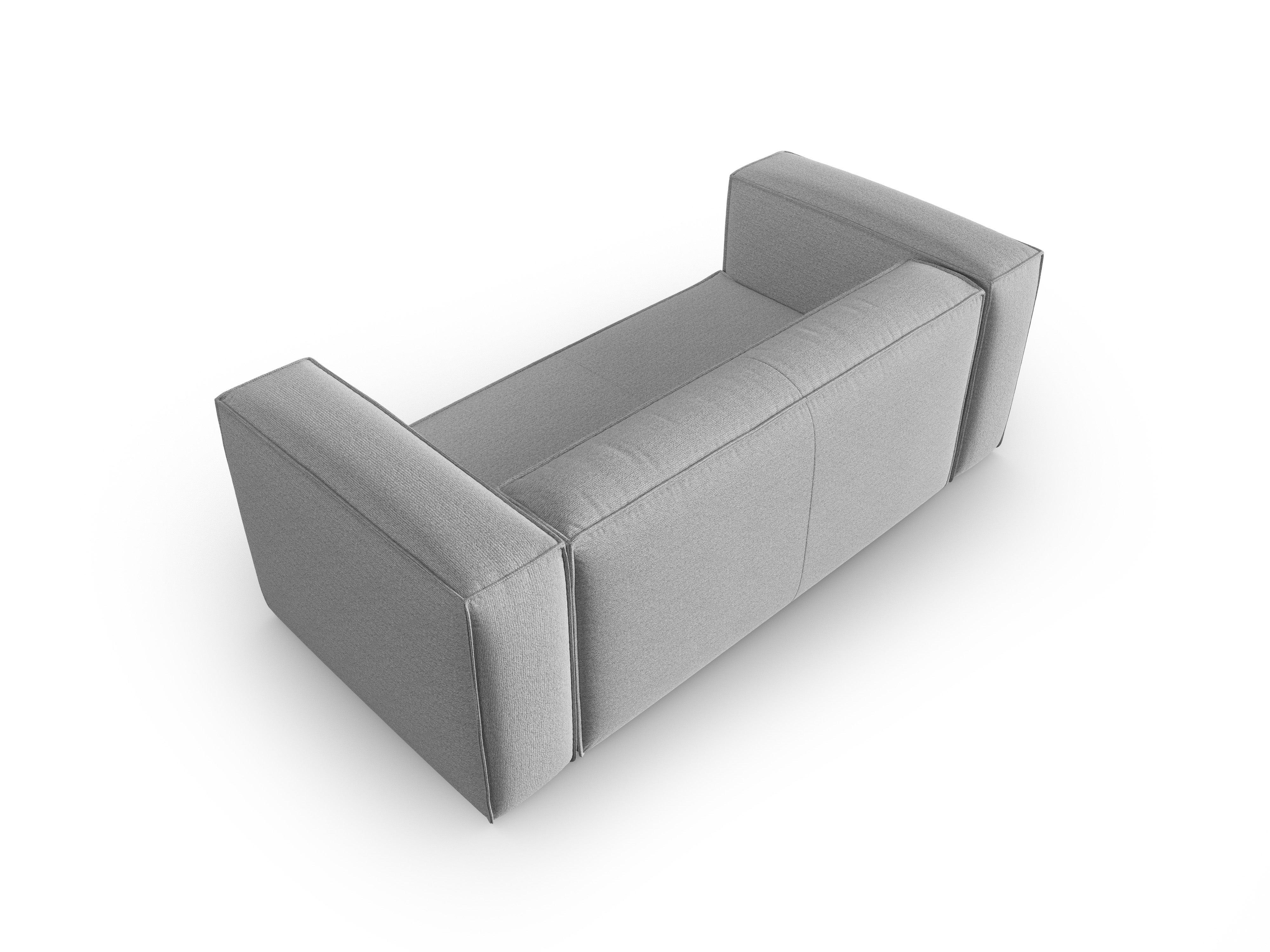 2-seater sofa MACKAY grey boucle