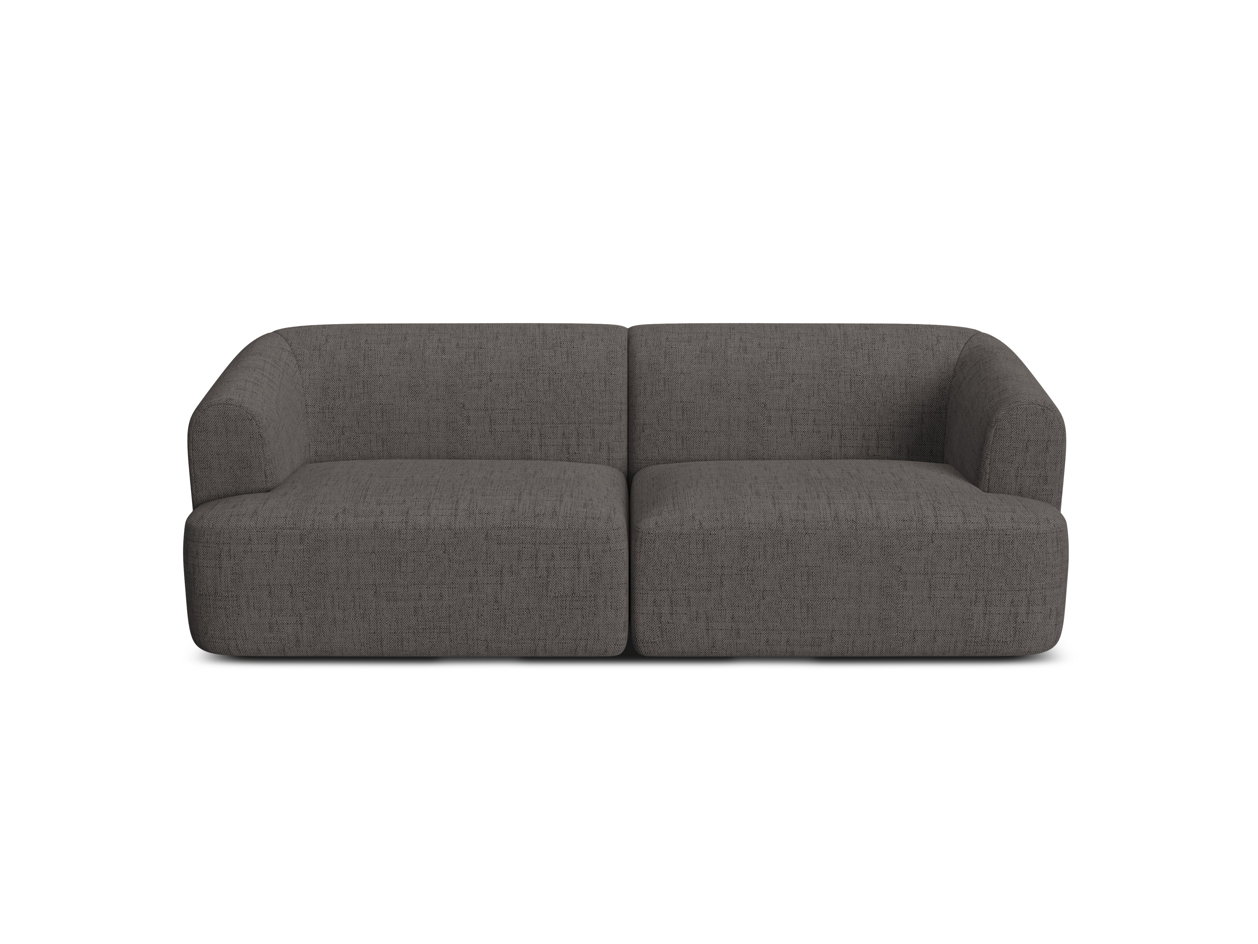 Sofa 3-sitzig CAMPI graues Chenille