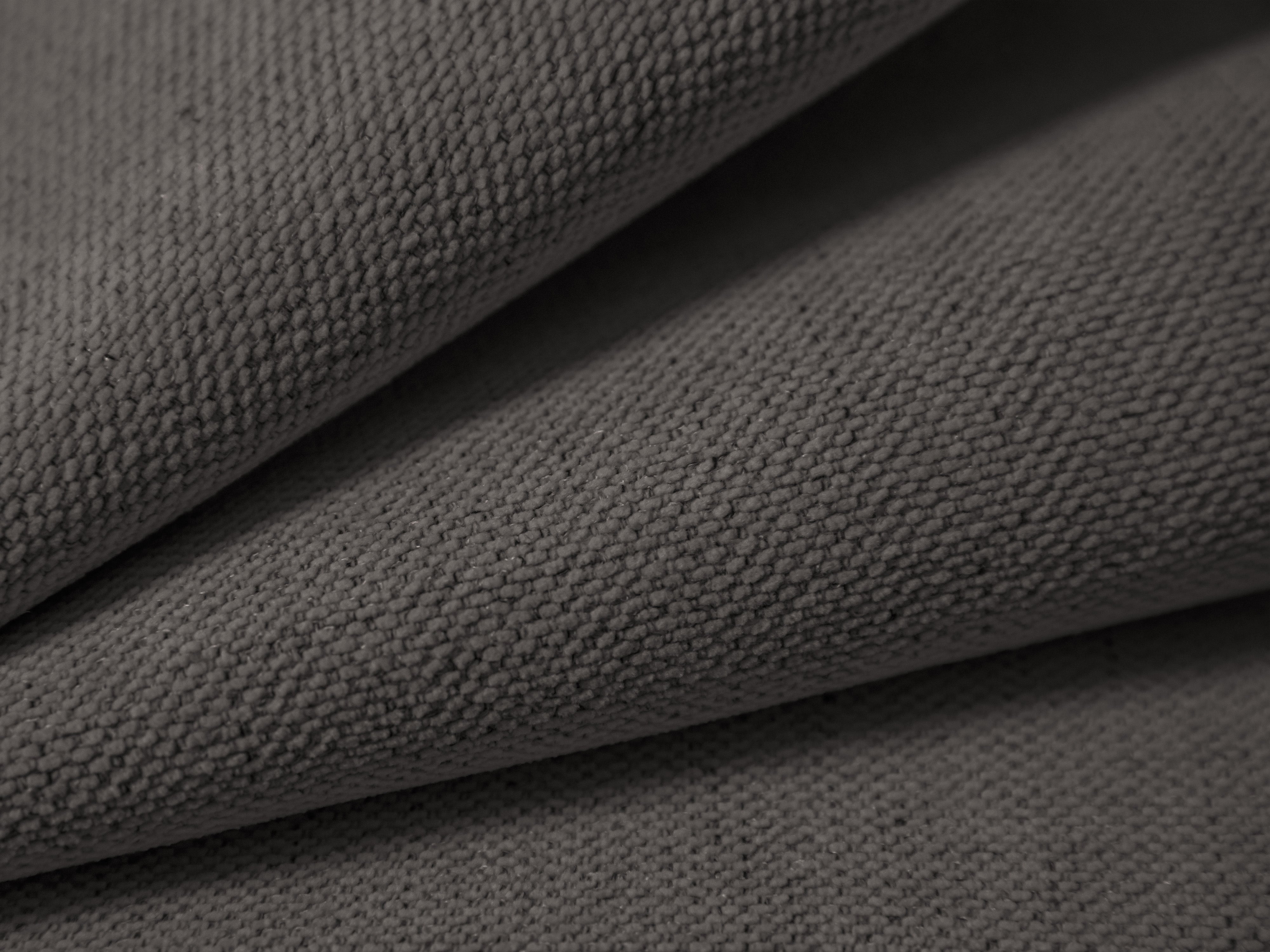 Sofa 3-sitzig CAMPI graues Chenille