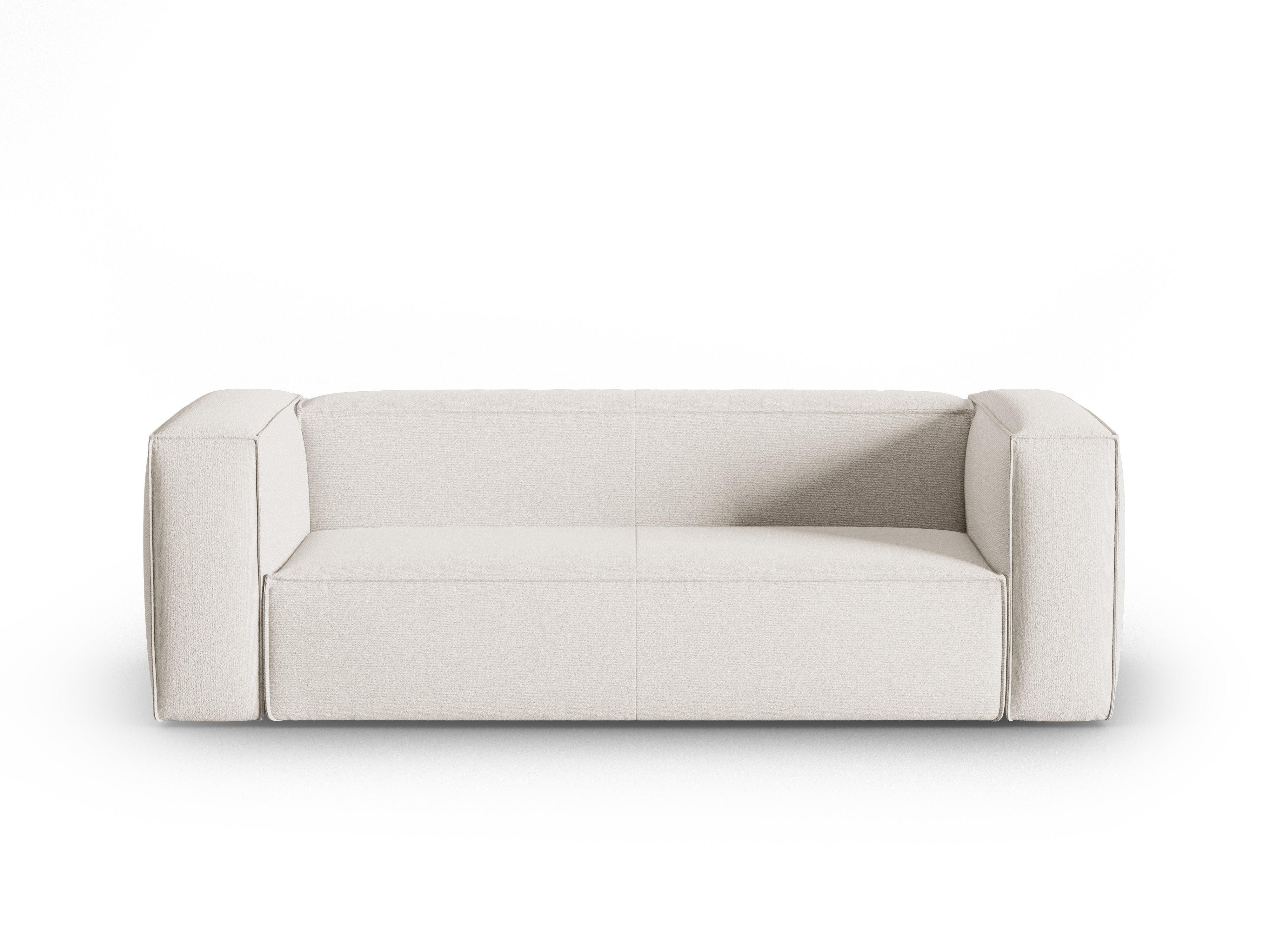 3-seater sofa MACKAY ivory boucle