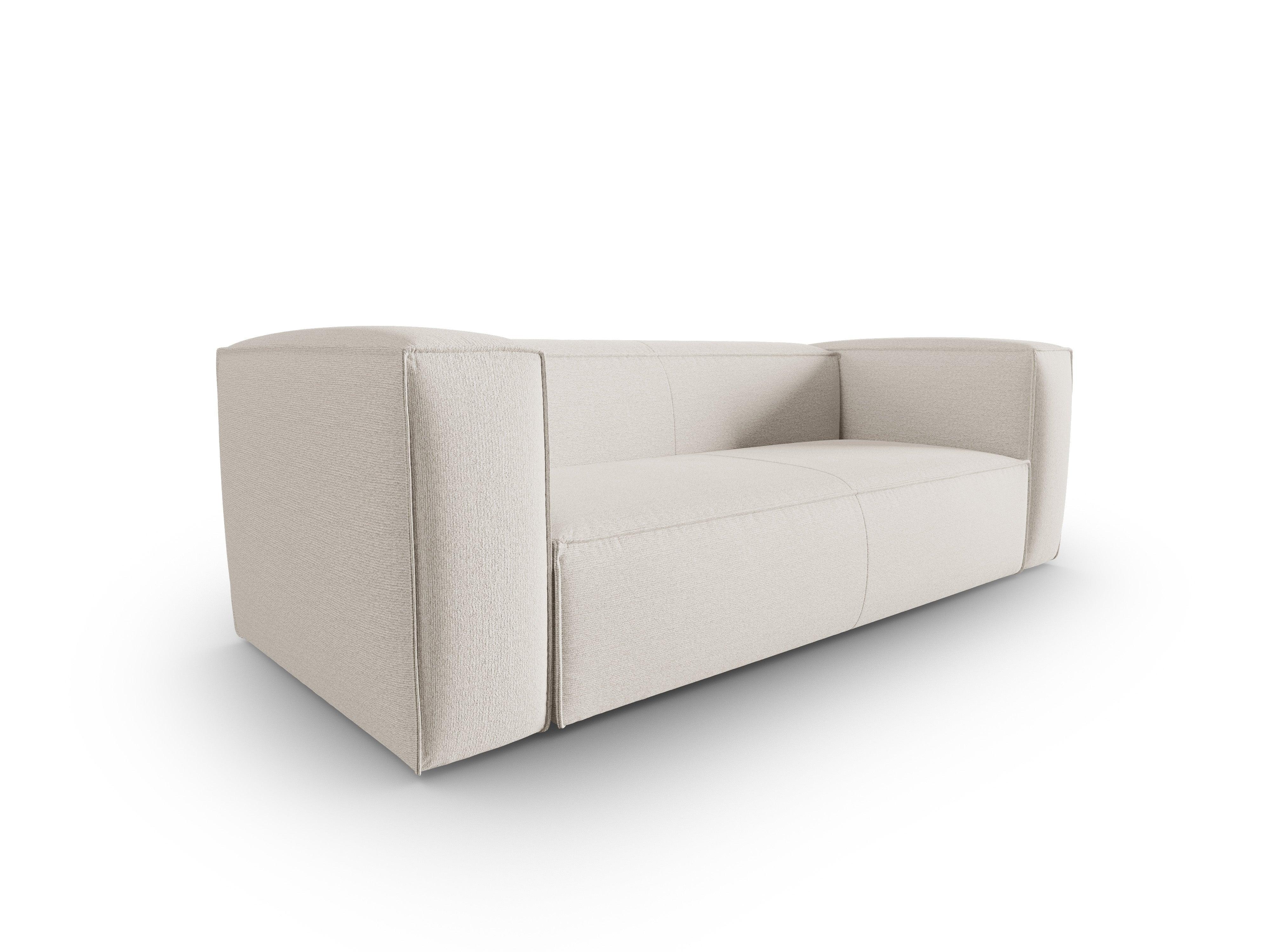 3-seater sofa MACKAY ivory boucle