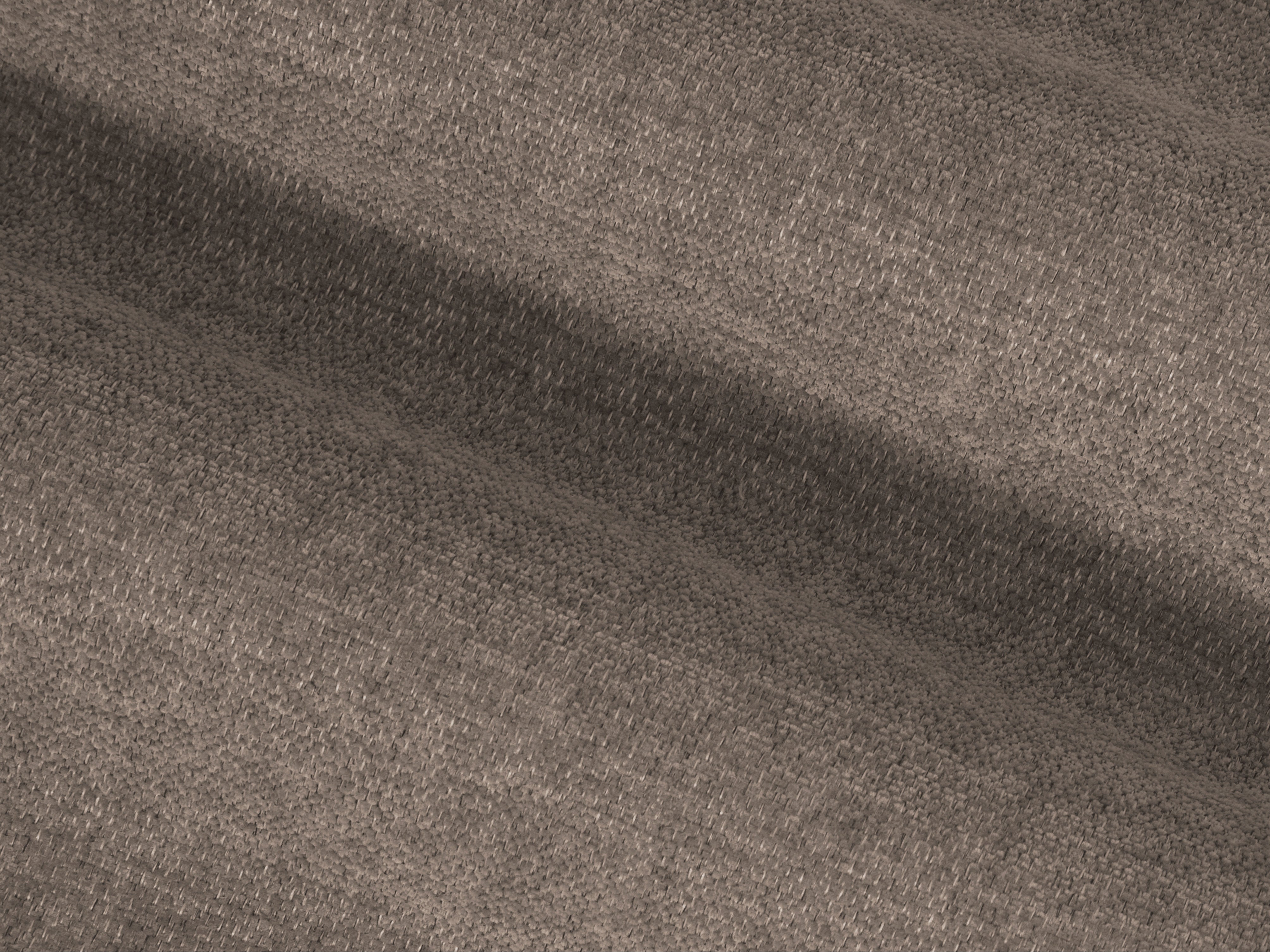 Symmetrische Eckcouch STRINO beige Chenille