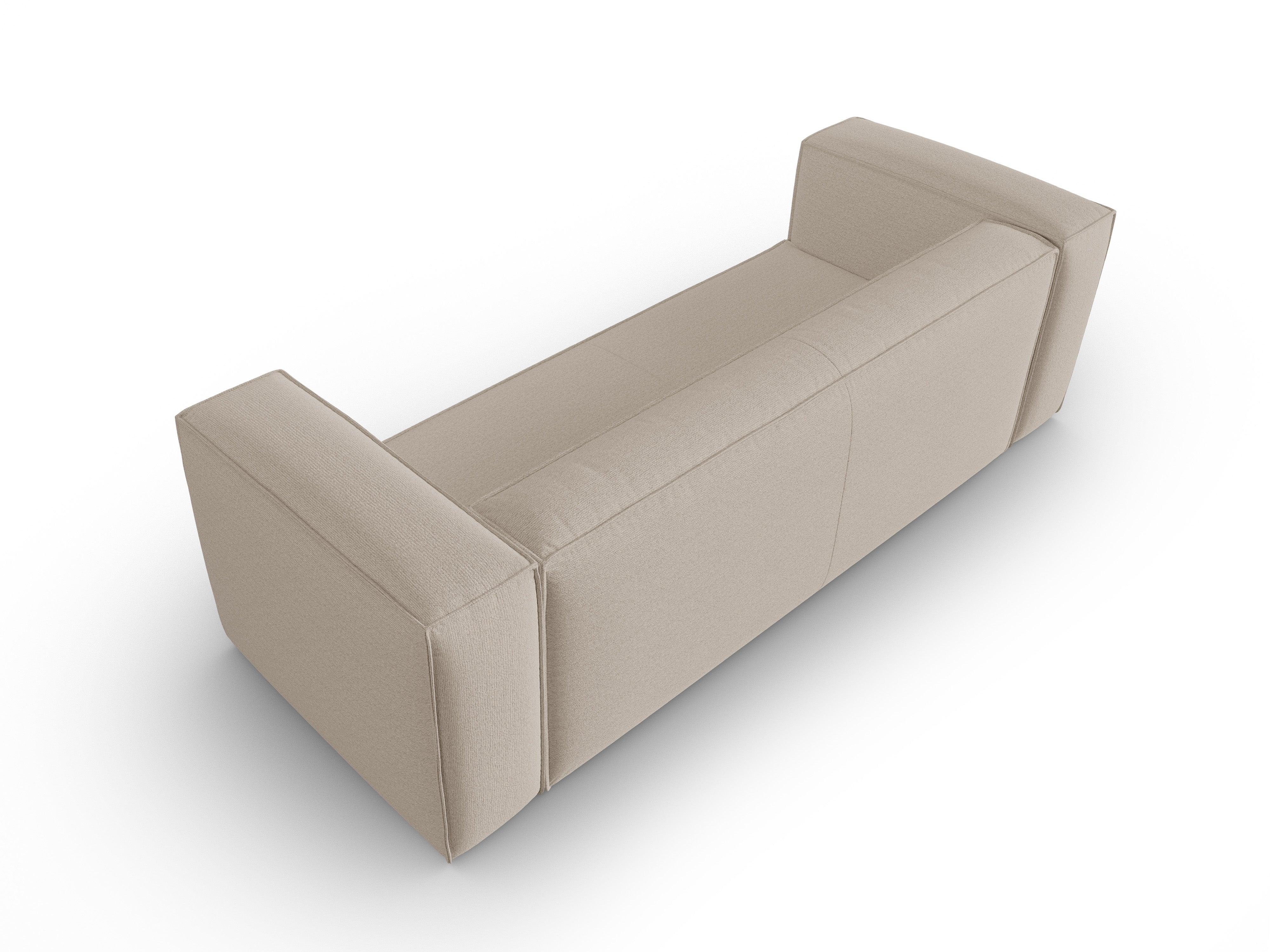 4-seater sofa MACKAY beige boucle