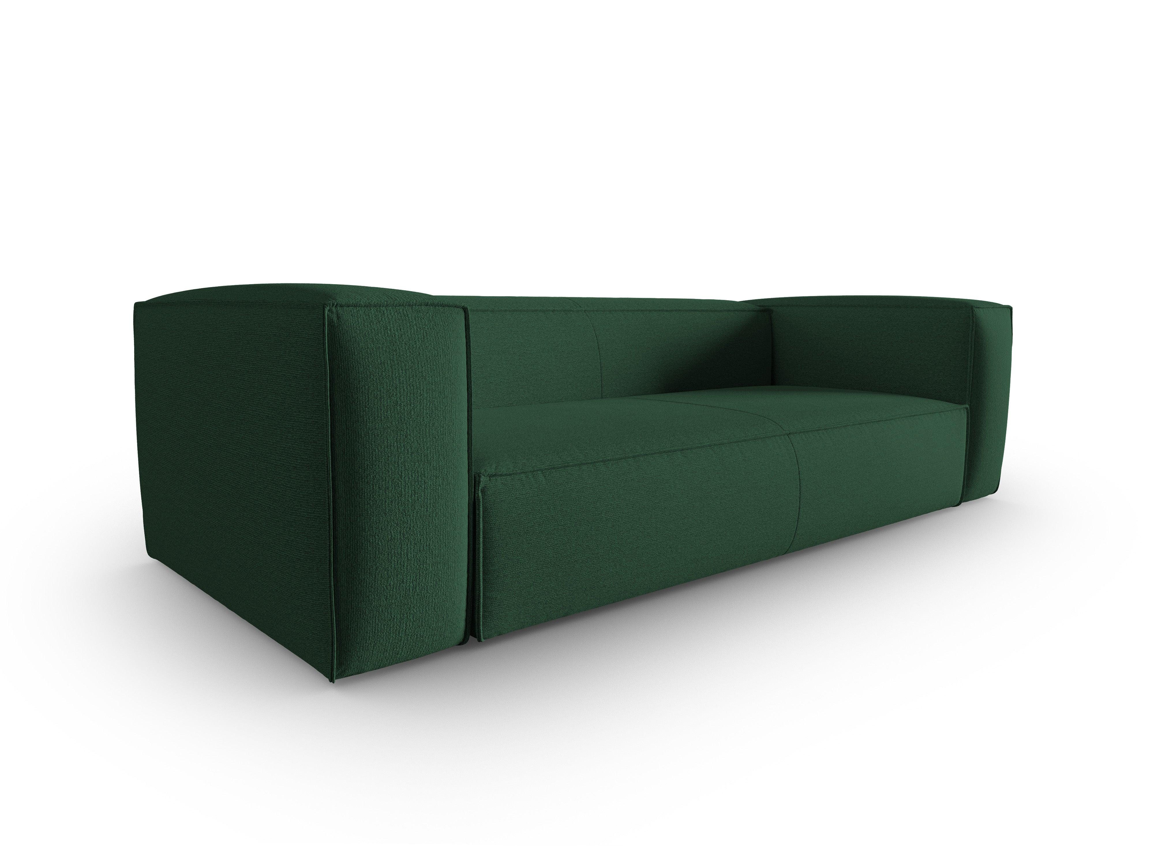 4-seater sofa MACKAY green boucle