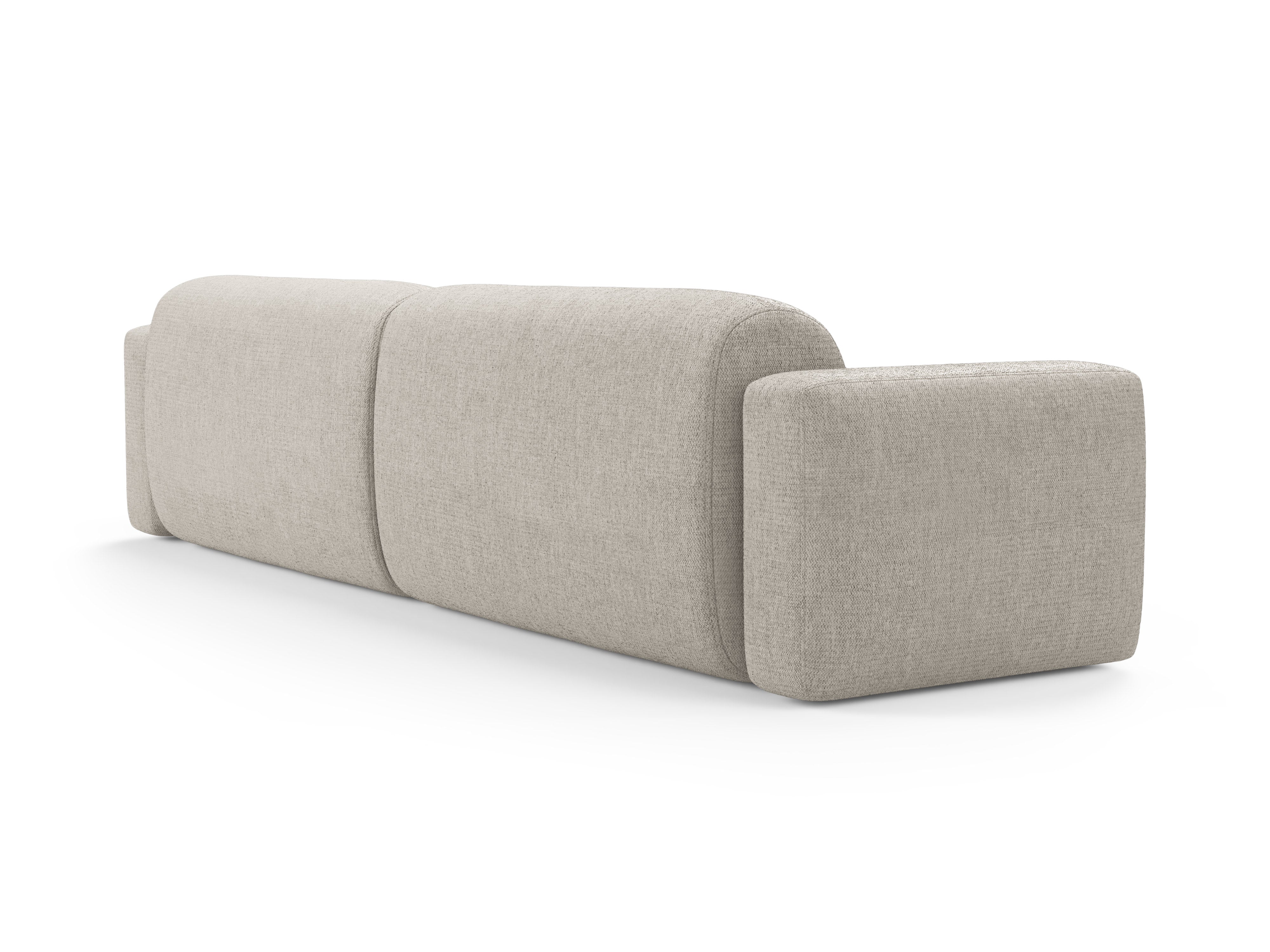 Sofa 4-Sitzer STRINO creme Chenille
