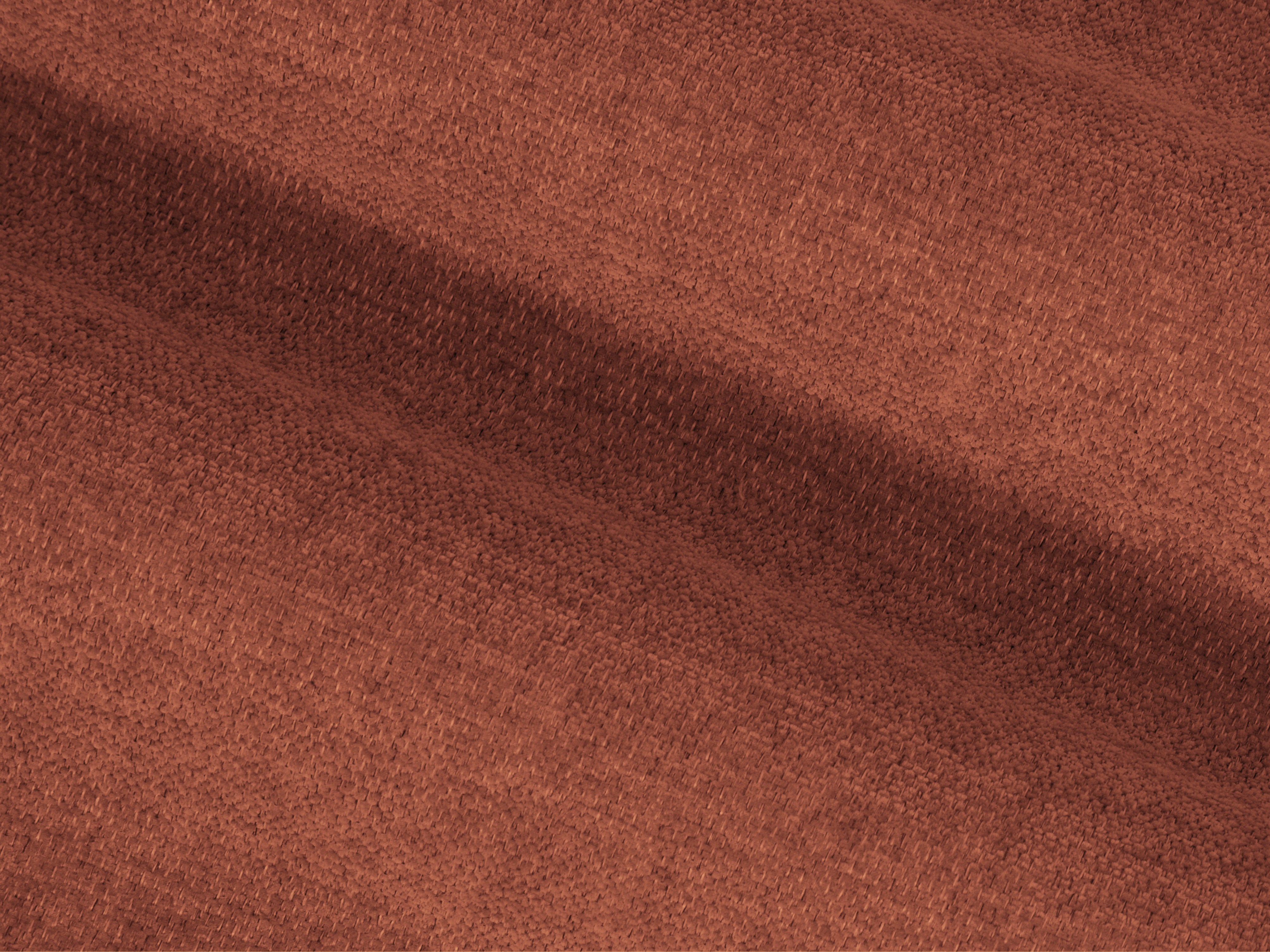Left-sided corner sofa STRINO coral chenille