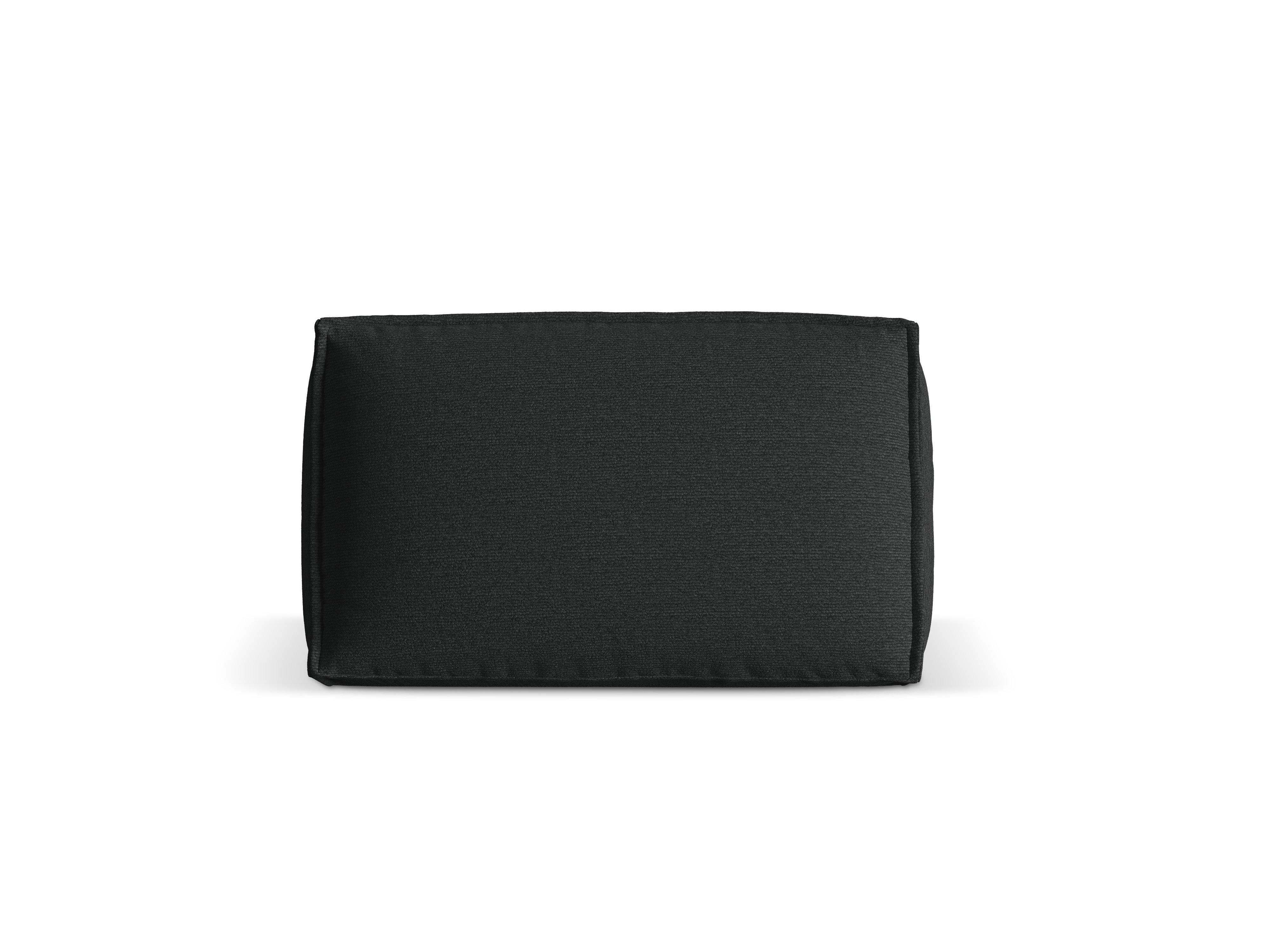 MACKAY anthracite boucle pillow