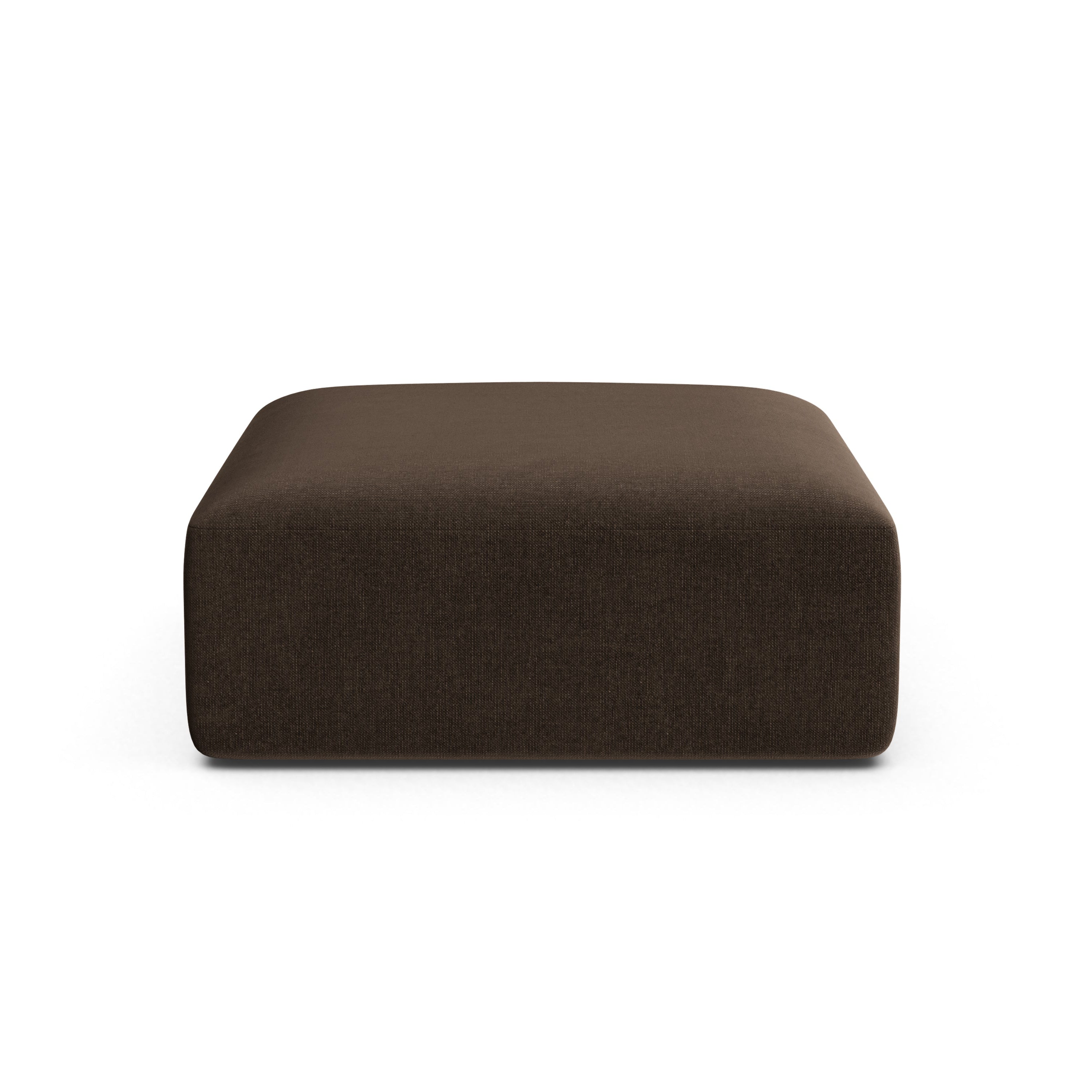 Chocolate Velvet Pouf CAMPI