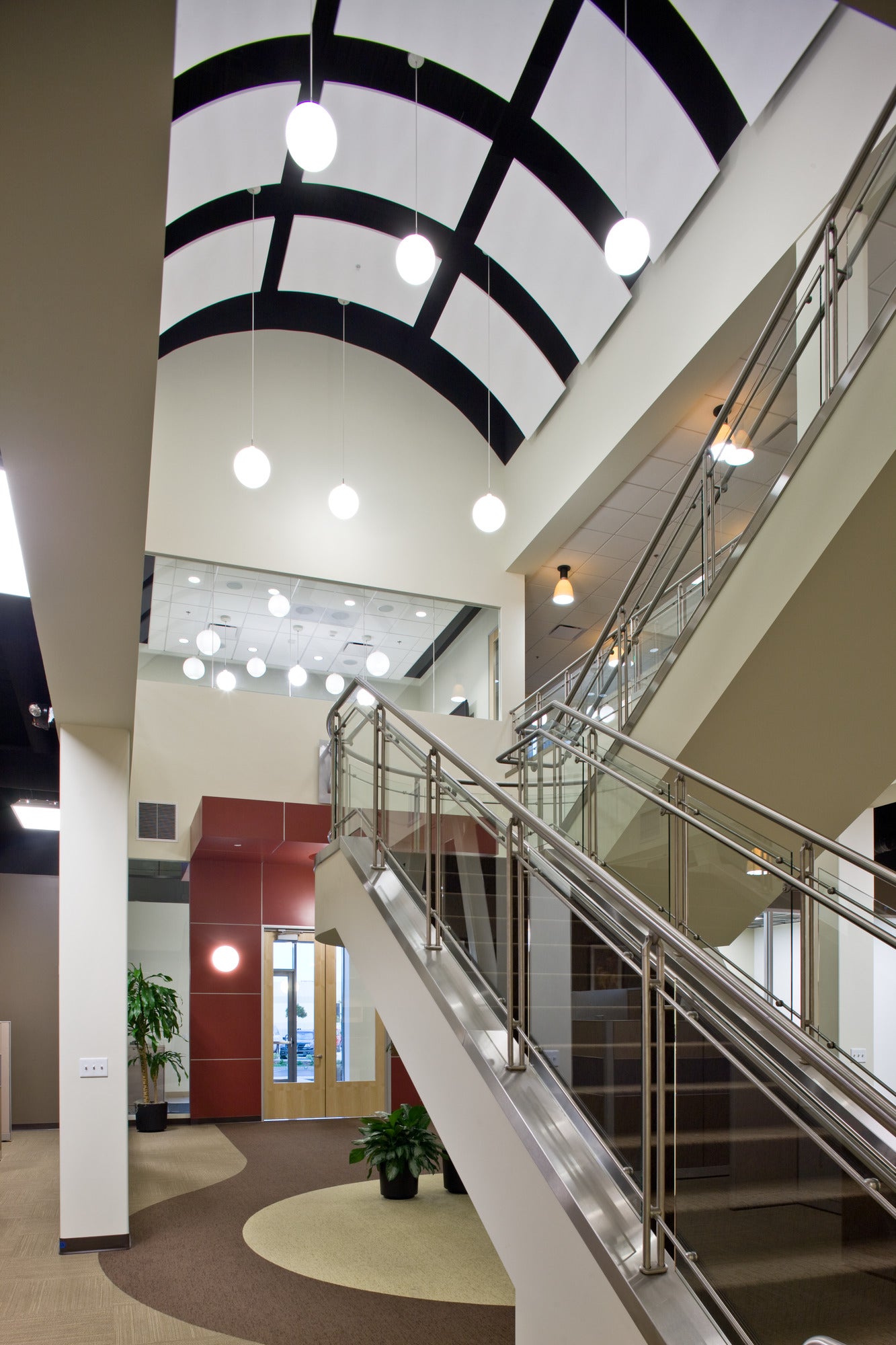 WOHLERT pendant lamp white glass