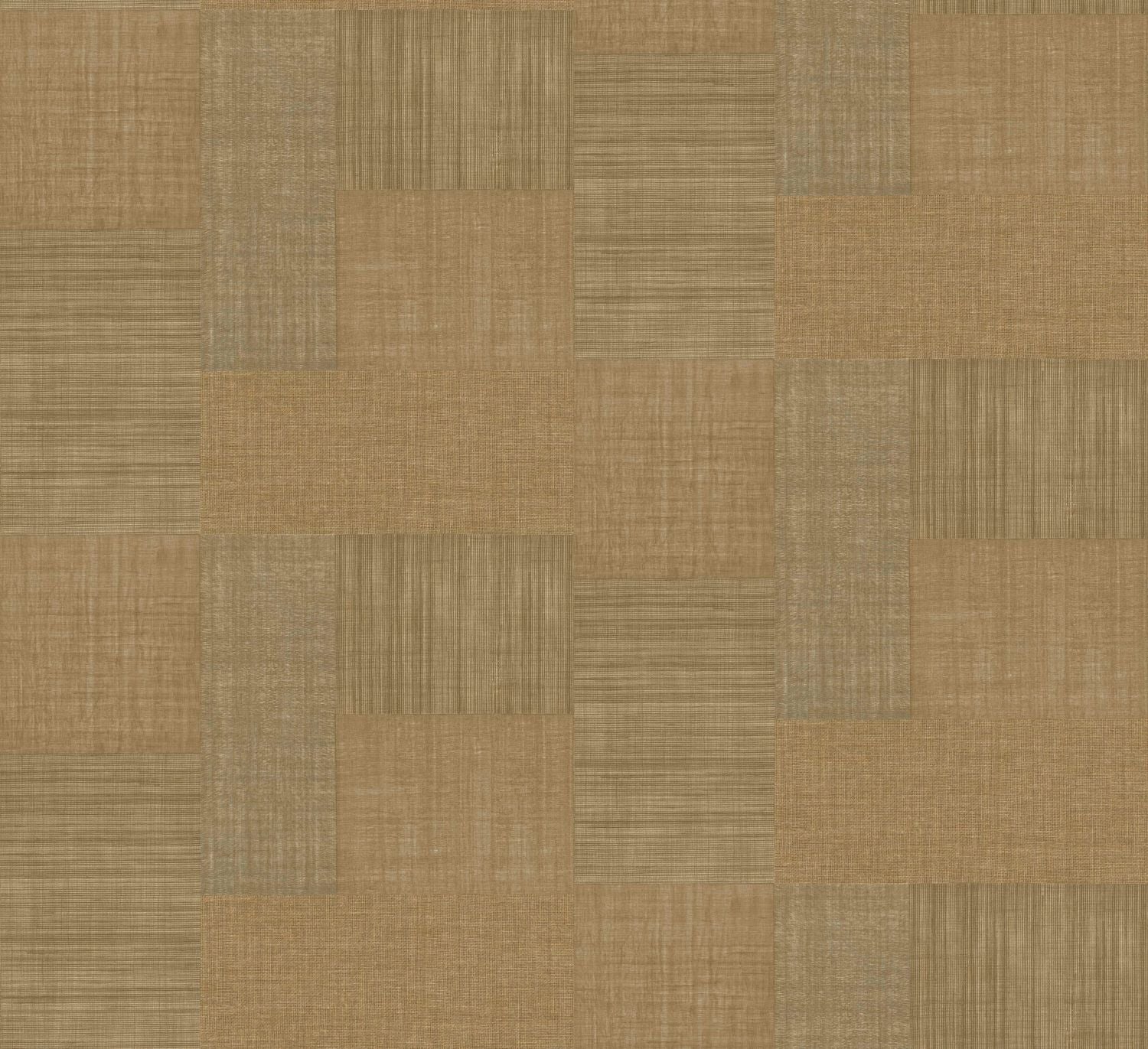 Structural vinyl wallpaper MESTIZO - MORDORÉ dark beige