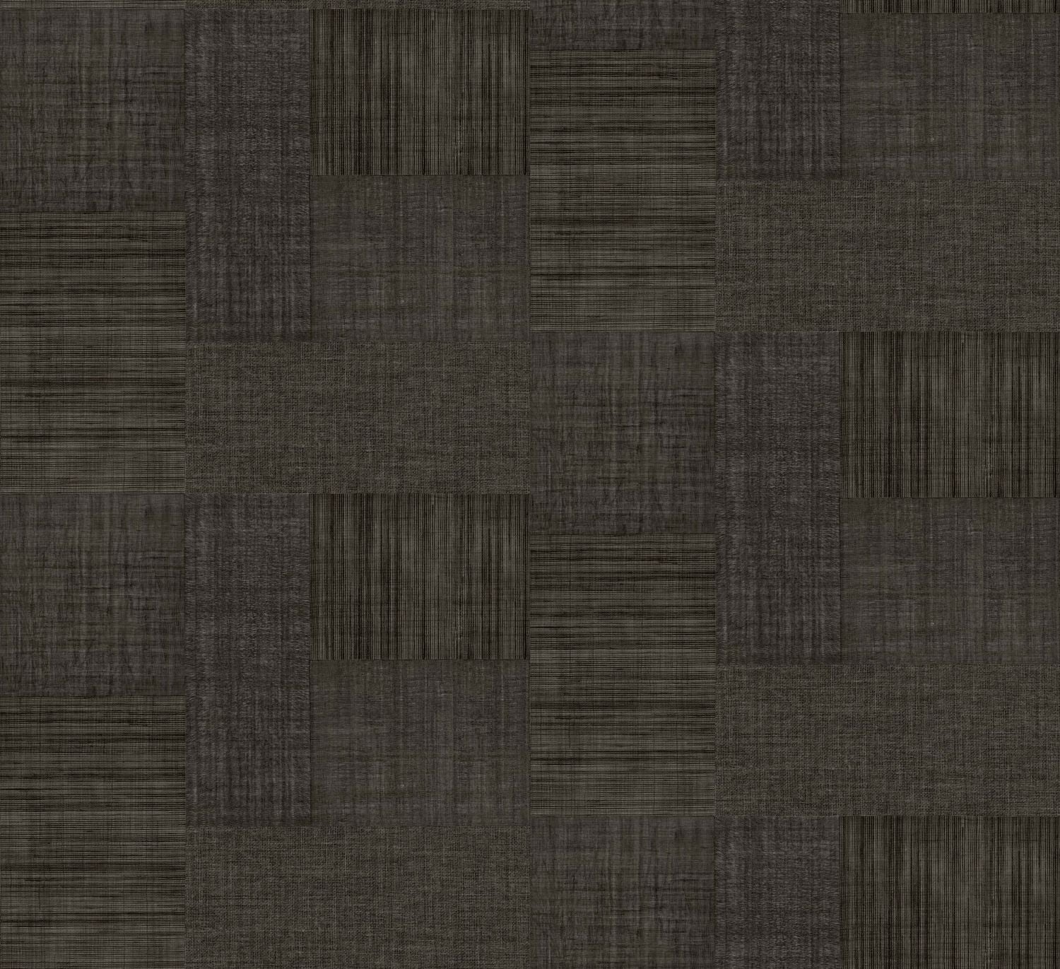 Structural vinyl wallpaper MESTIZO - NOIR black