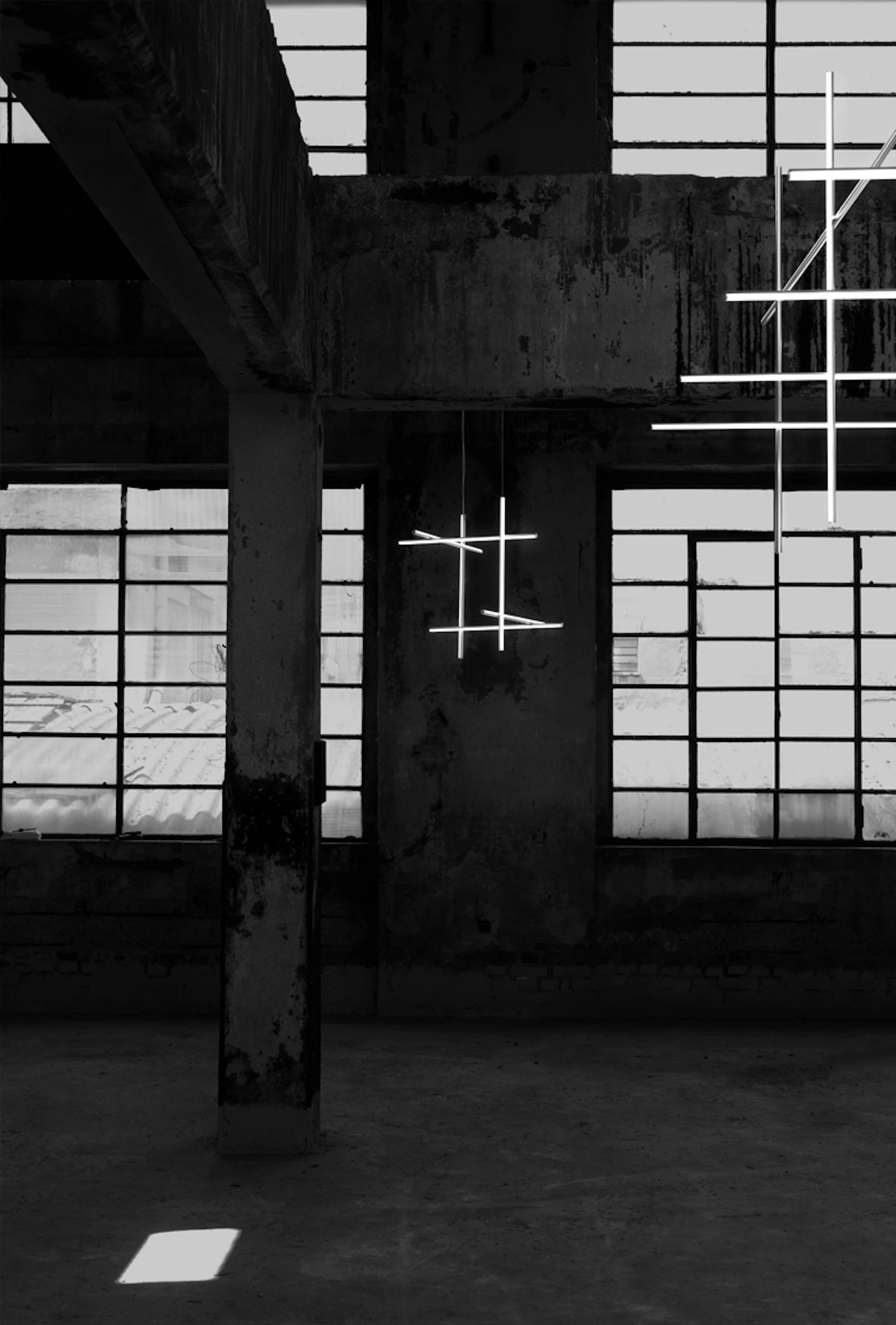 COORDINATES 4 CL III Silver Pendant Lamp