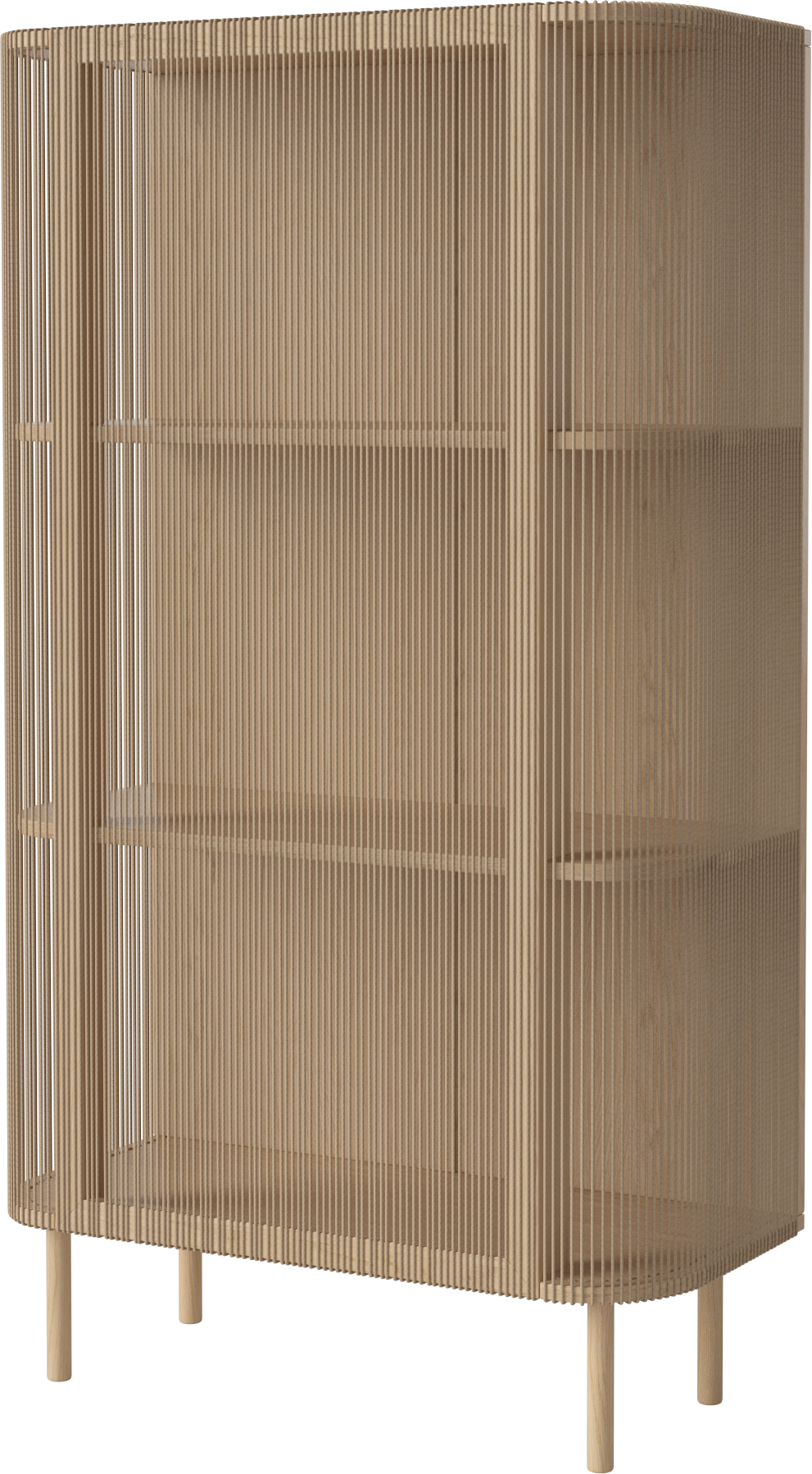 Nordschrank gebleichte Eichenholz