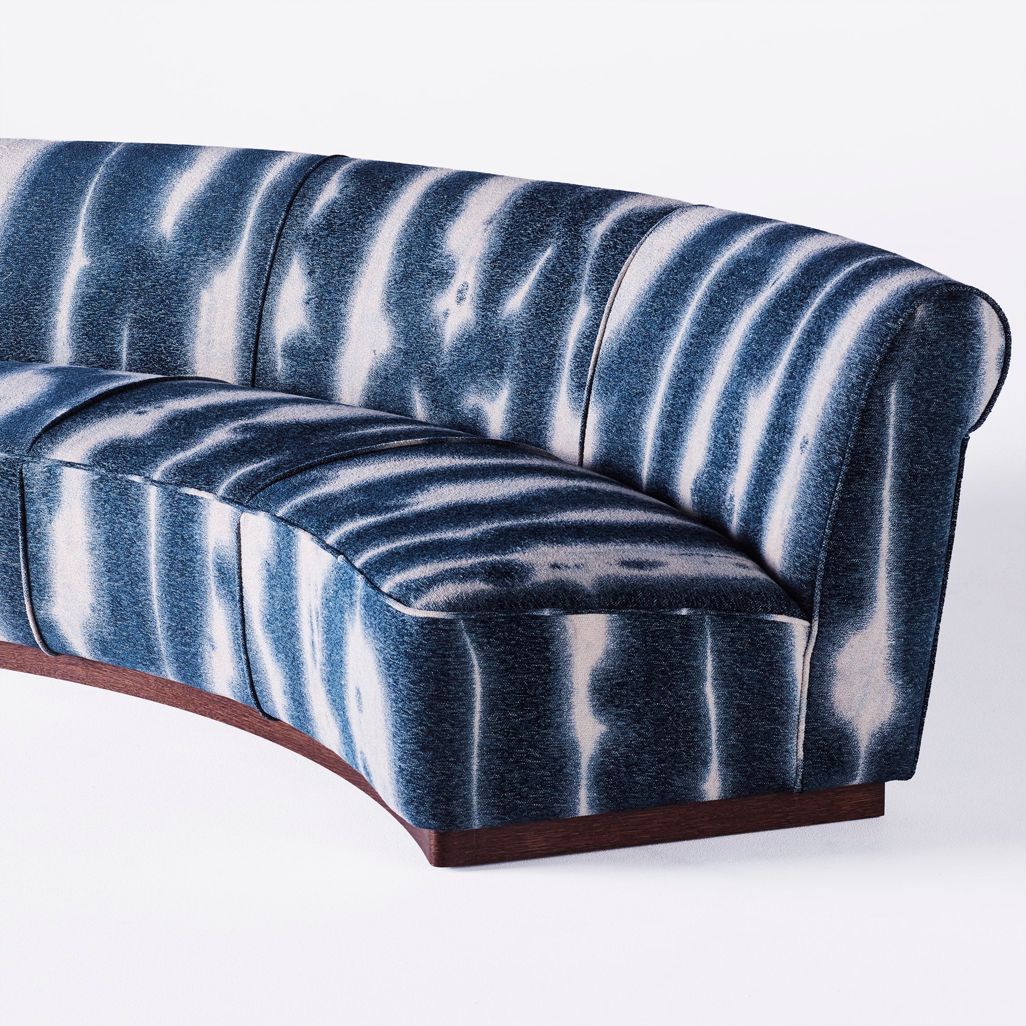 Sofa PARIS niebieski szenil