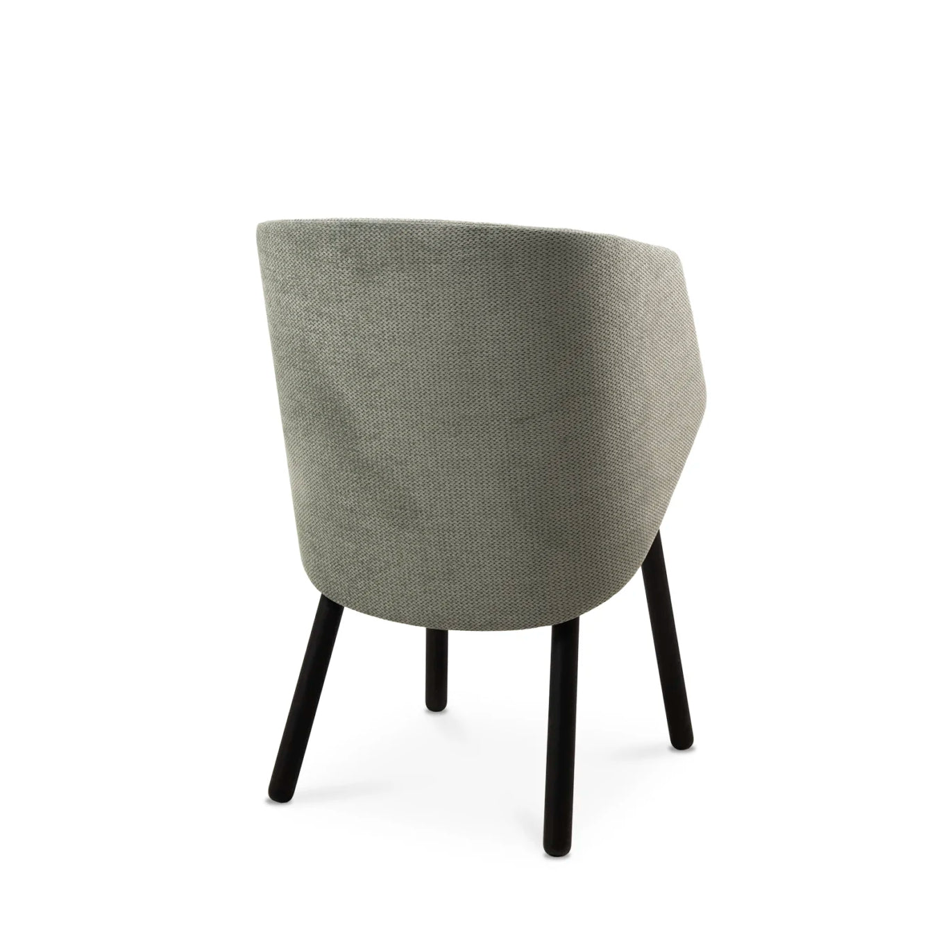 IKKOKU II Upholstered Chair with Wooden Base