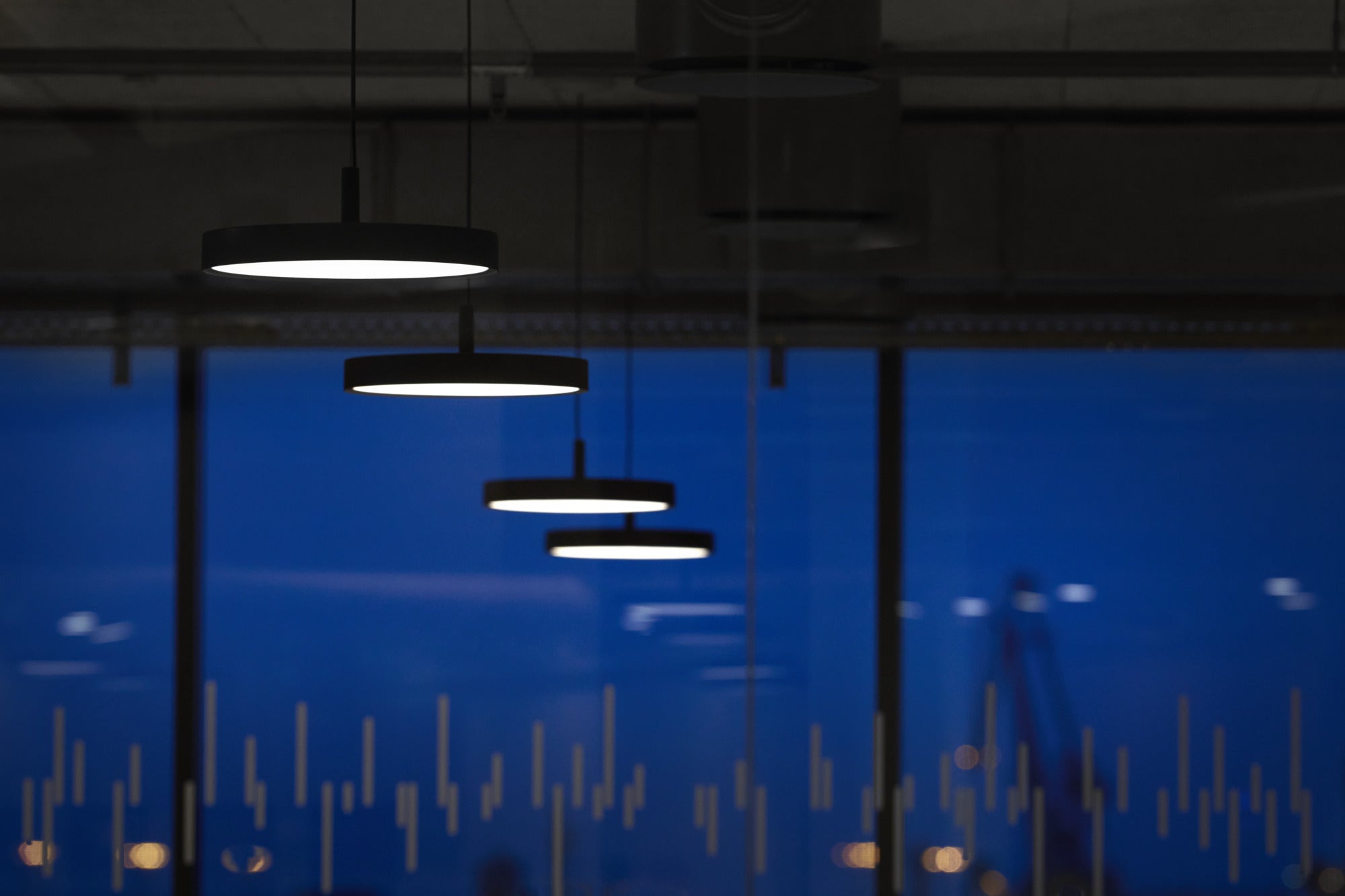 LP SLIM black pendant lamp