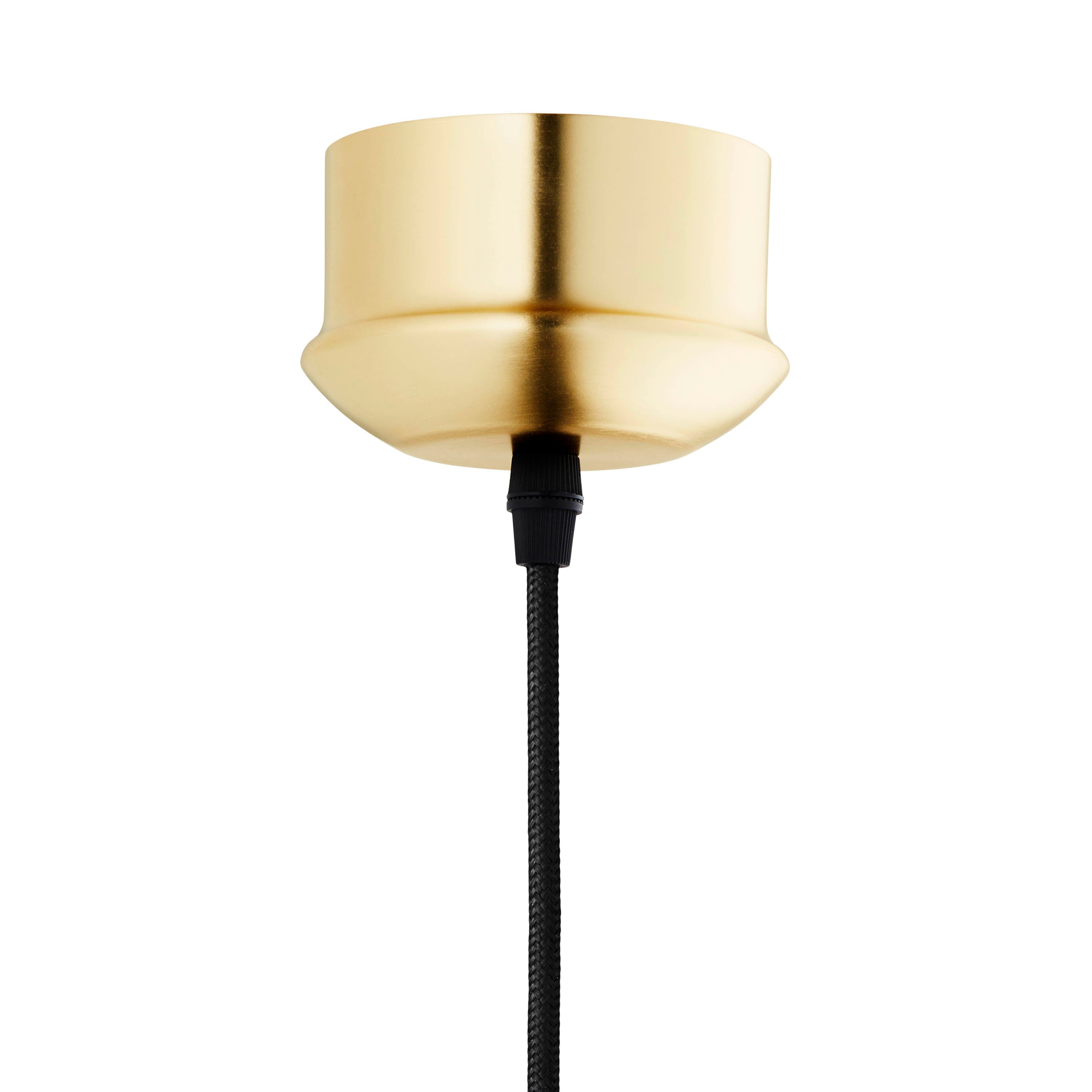 Lampa wisząca BALLROOM DIAMOND transparentny ze złotym wykończeniem