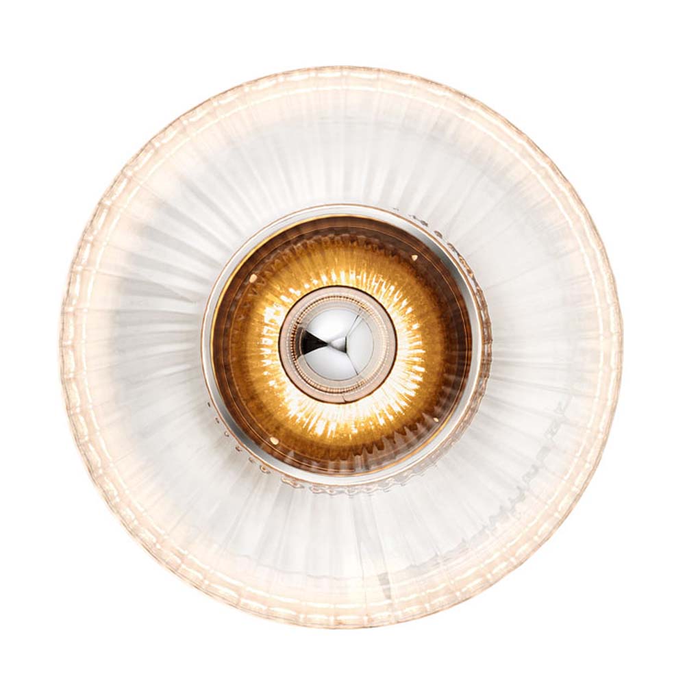Wandleuchte NEW WAVE OPTIC aus Glas