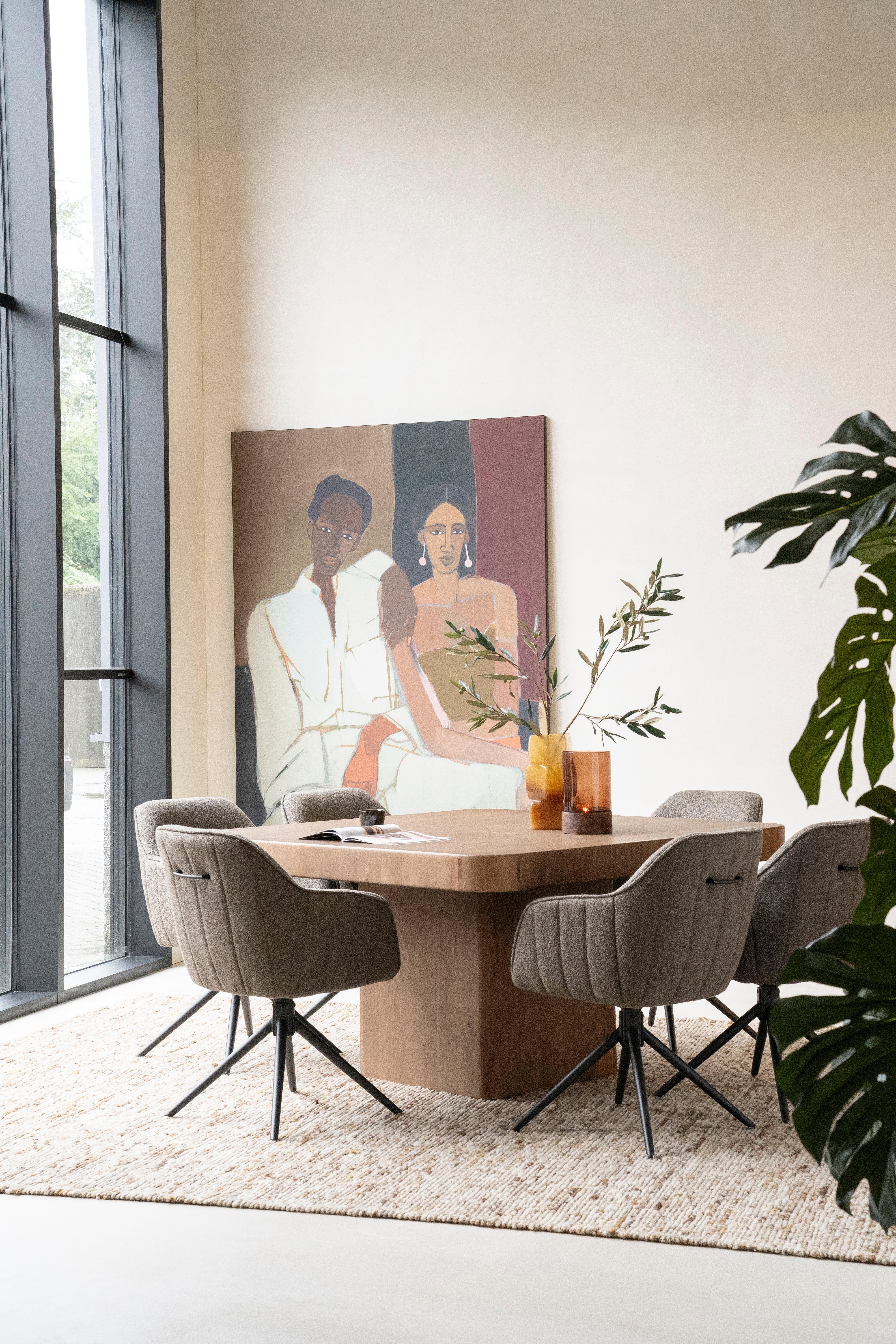 HARMONY Table Dark Oak Wood