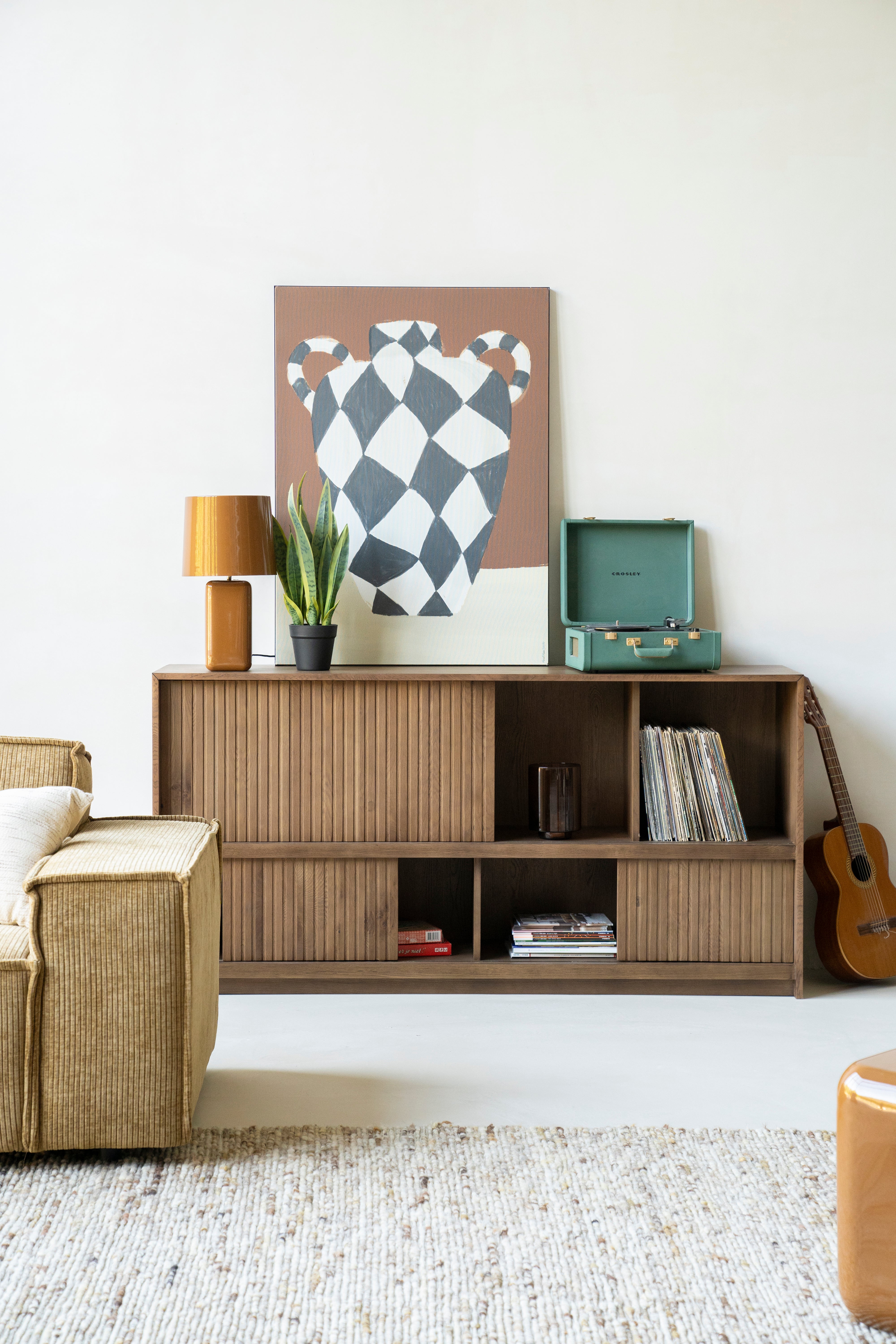 MILO Chest of Drawers Dark Oak Wood