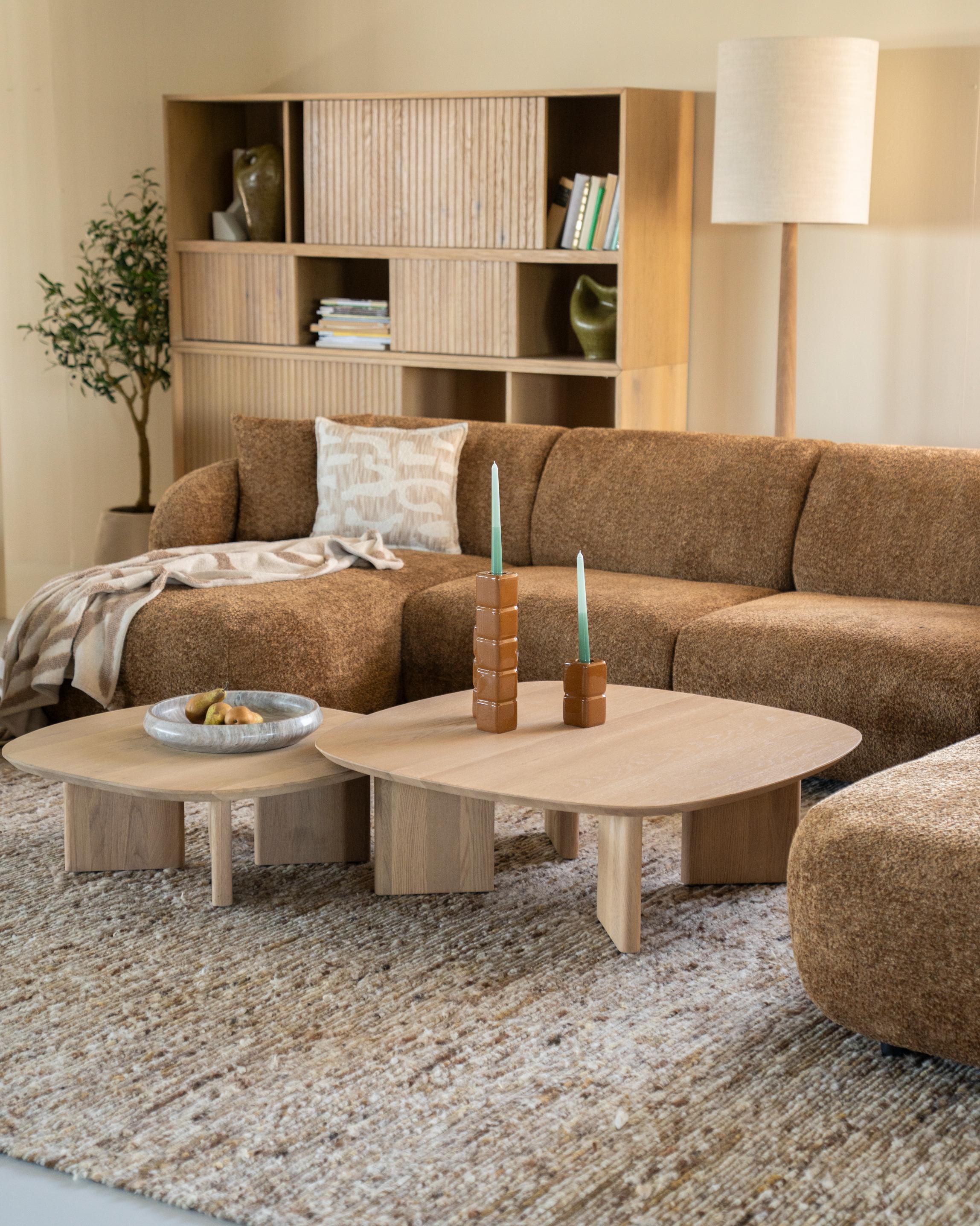 STEF Oak Wood Coffee Table