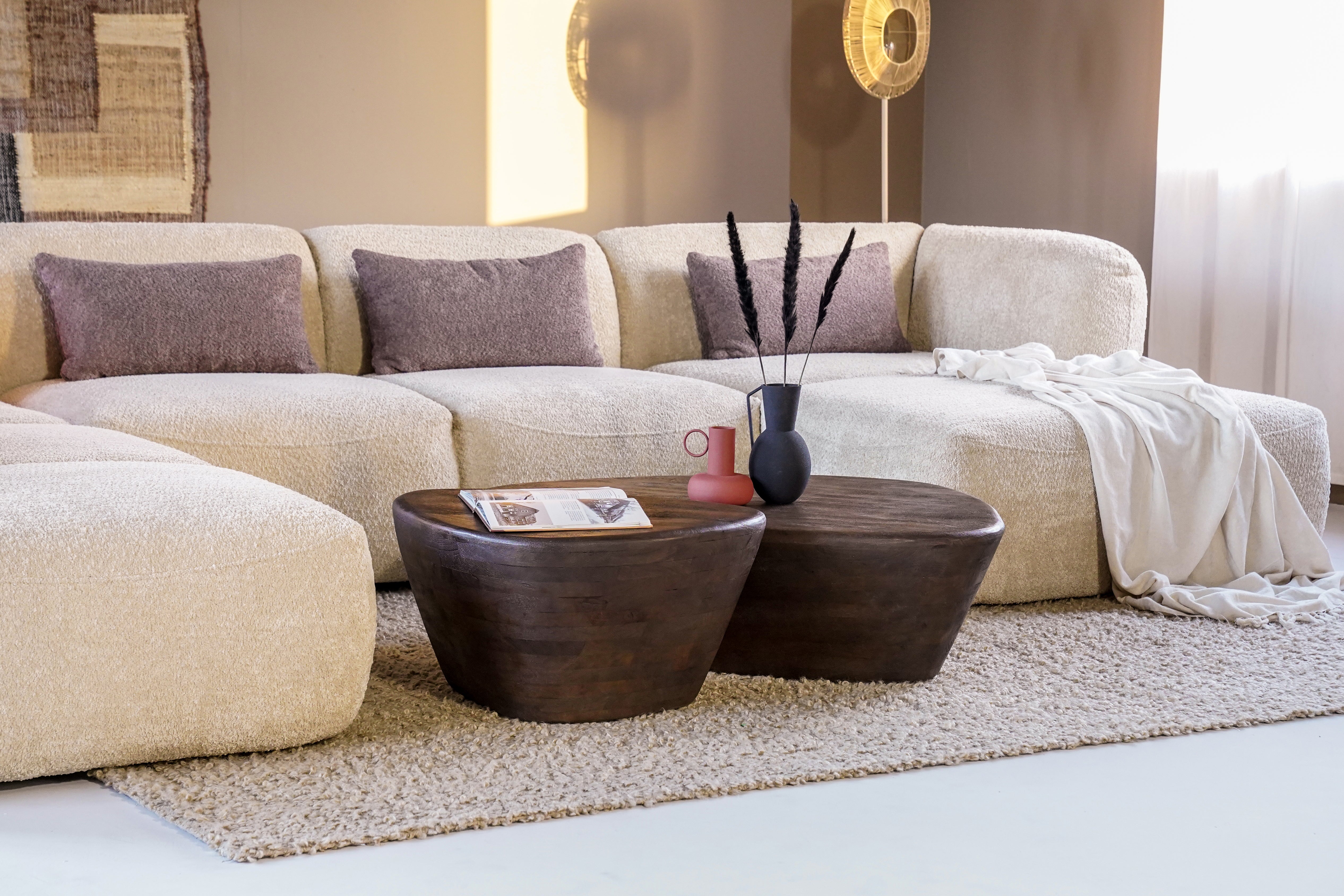 MILA Mango Wood Coffee Table