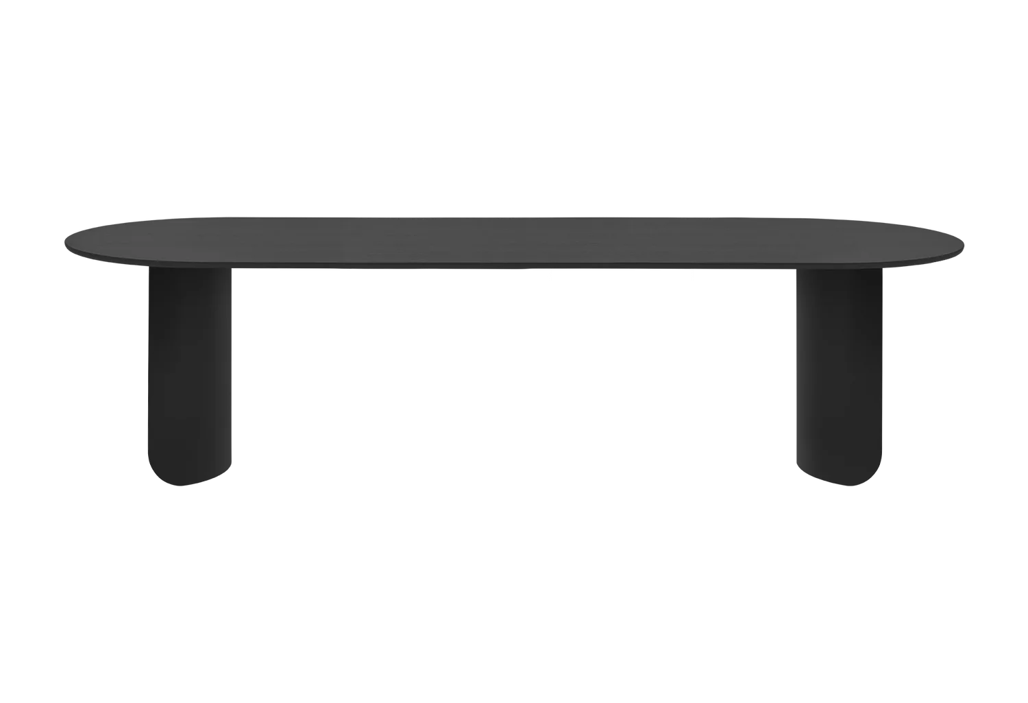 Oval Table PLATEAU Black