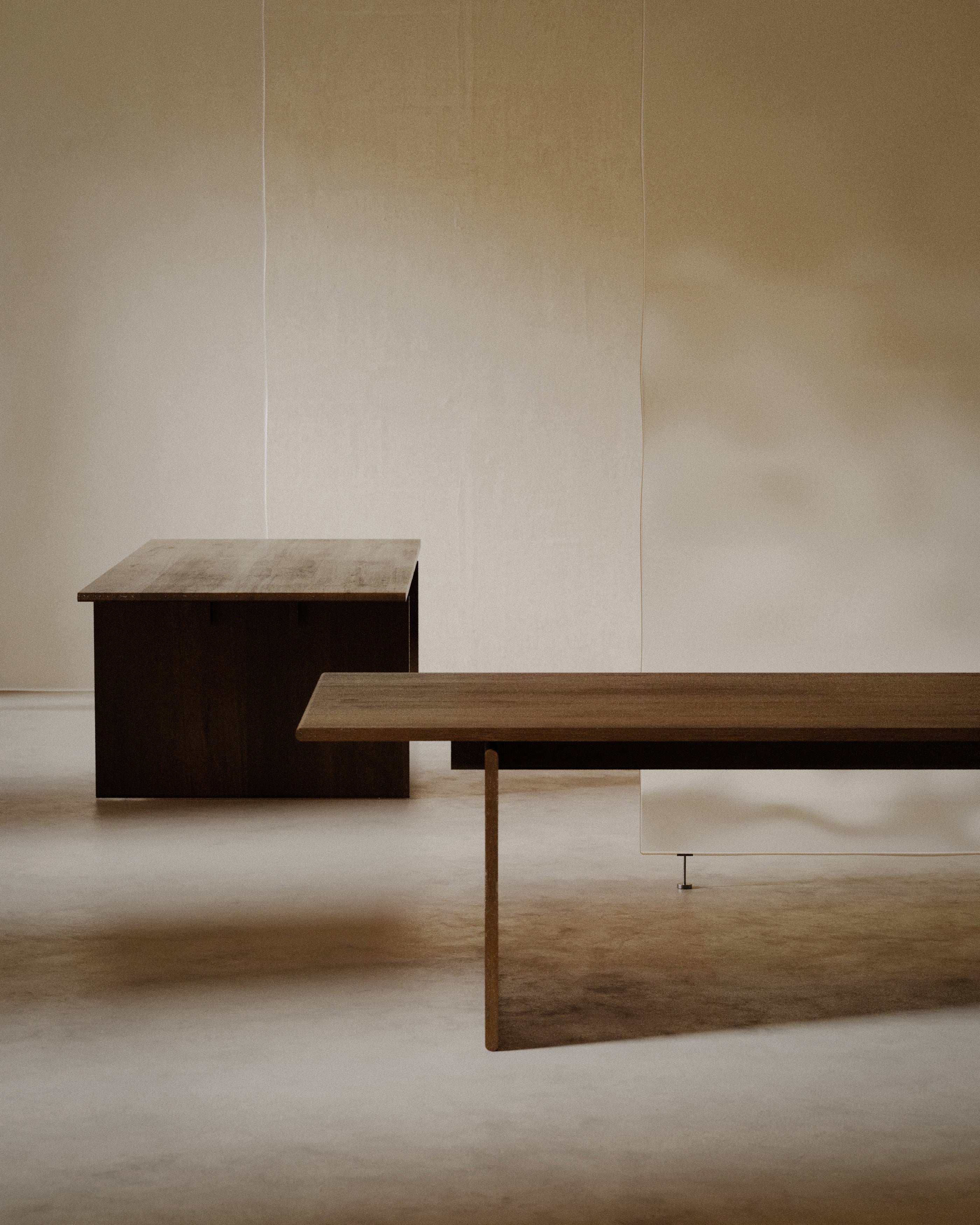 NOMEN oak veneer table