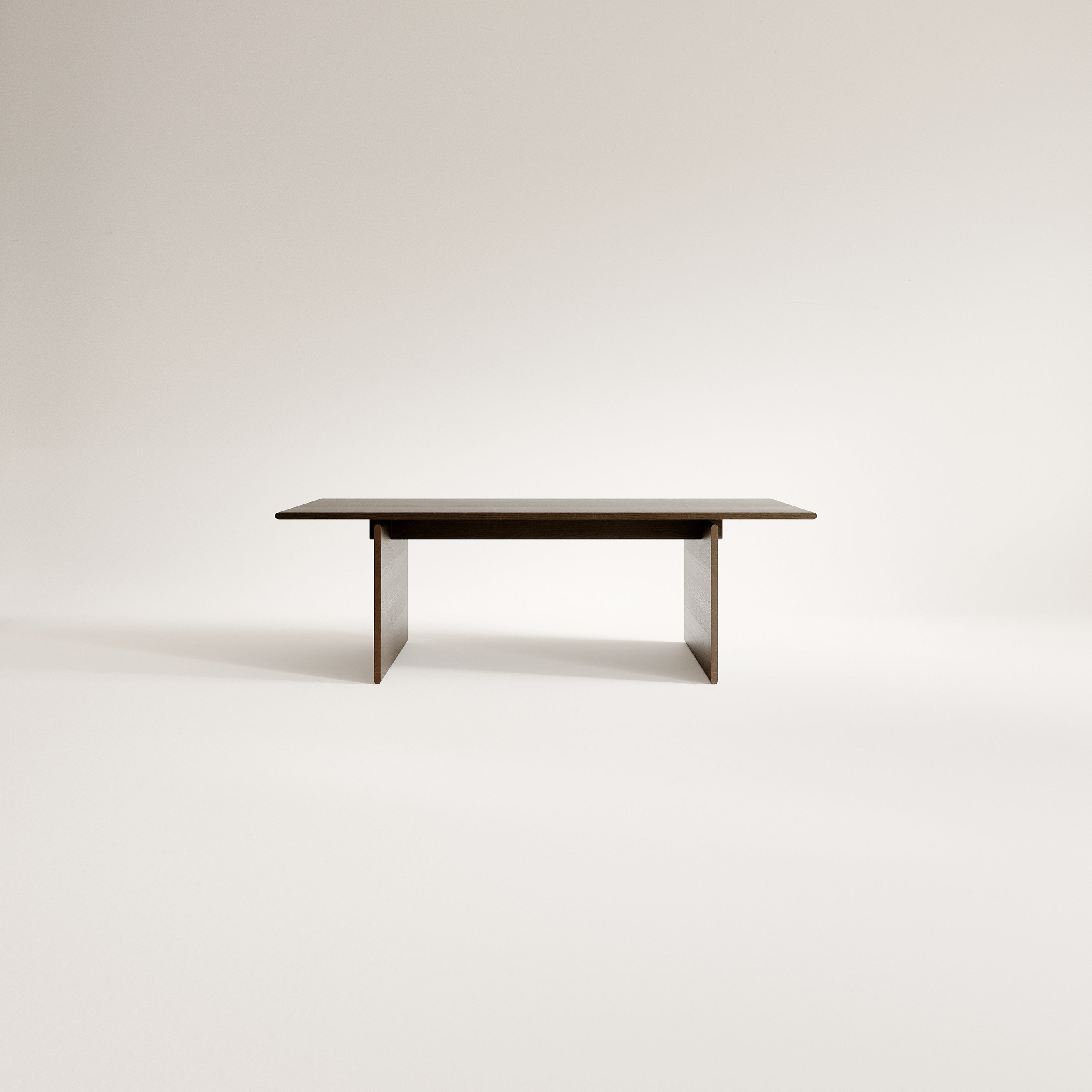 NOMEN oak veneer table