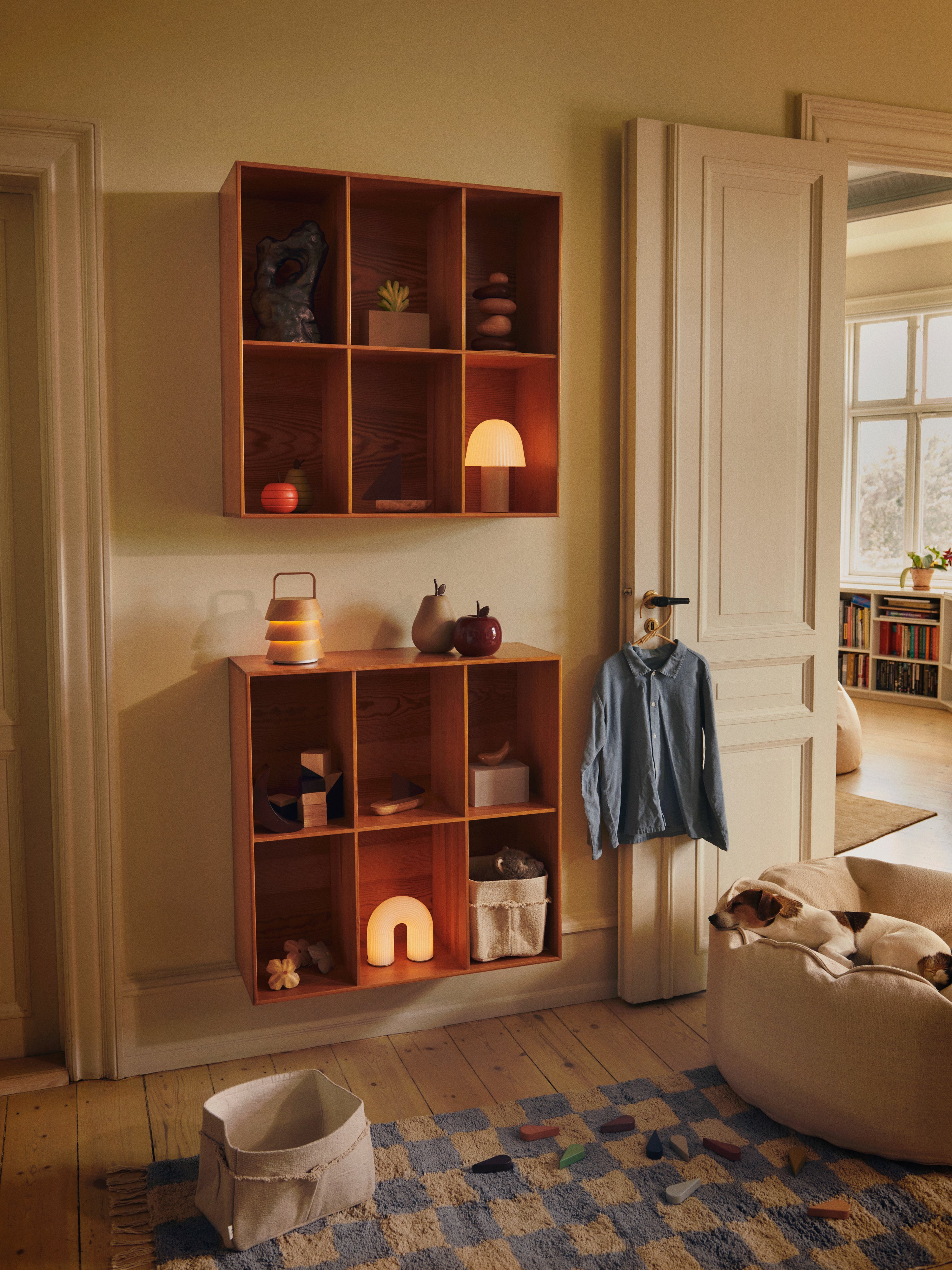 PEAR piggy bank beige