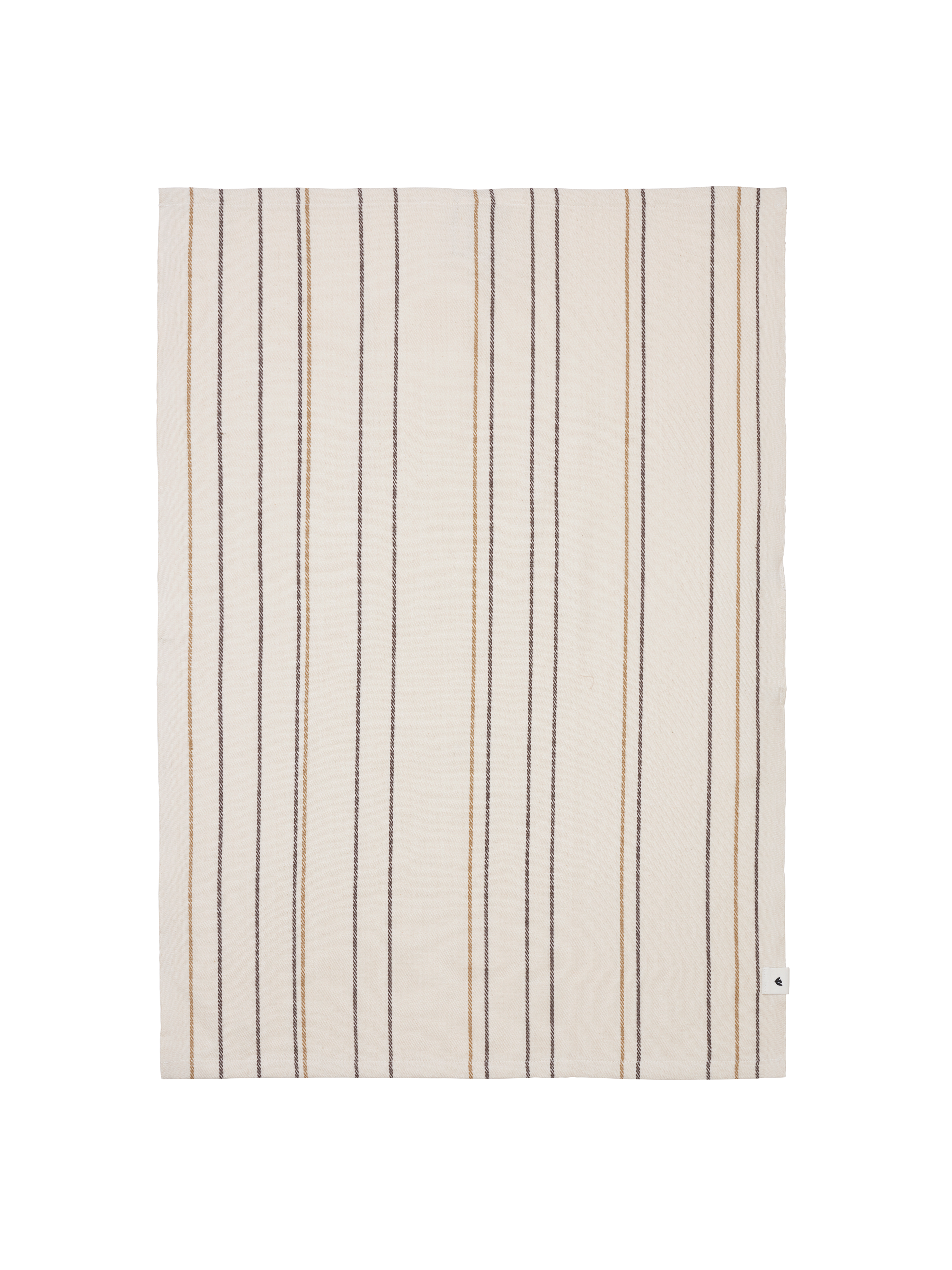 ITO beige kitchen towel set with white