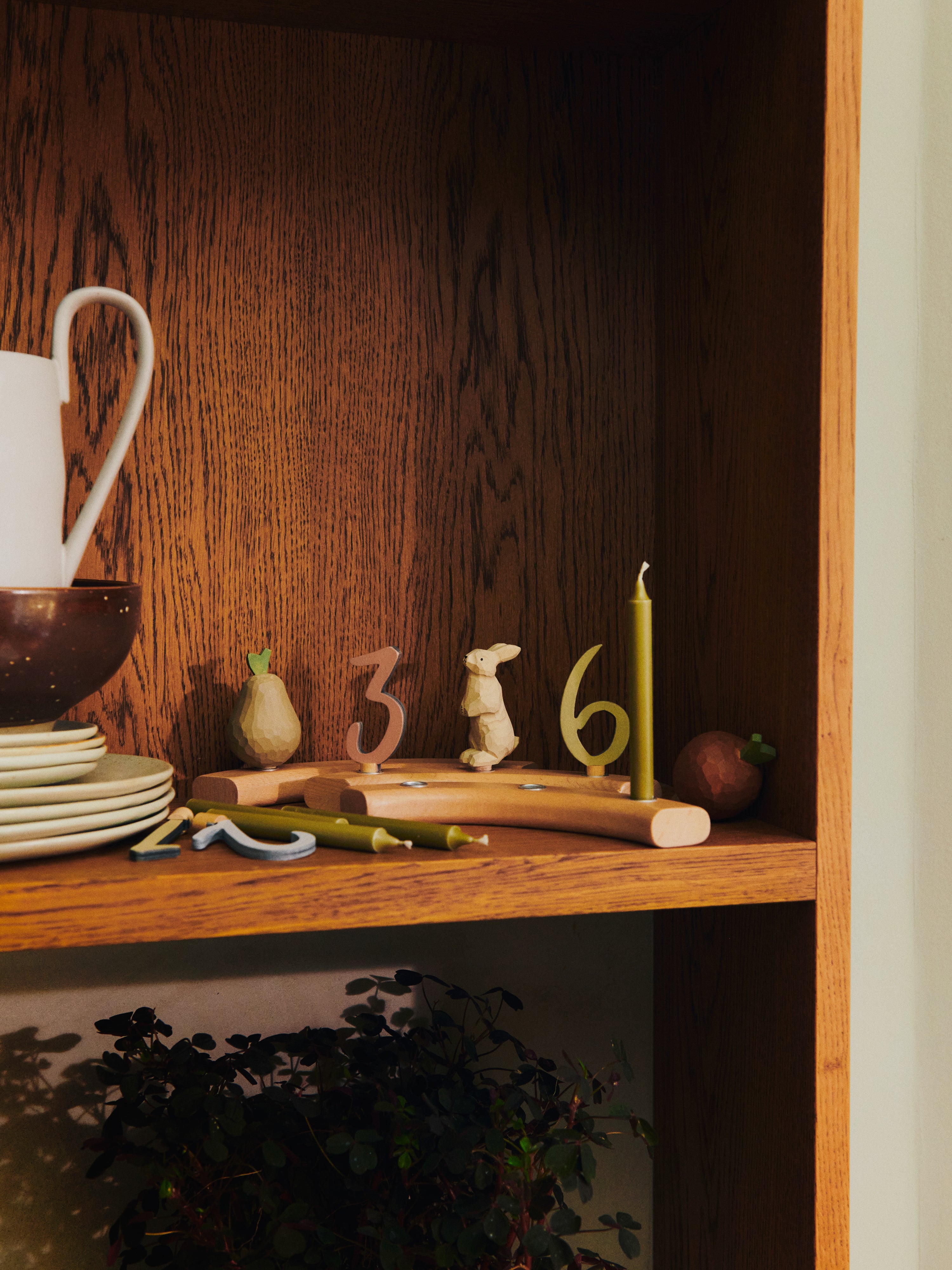 Kerzenhalter LOOPI rosa