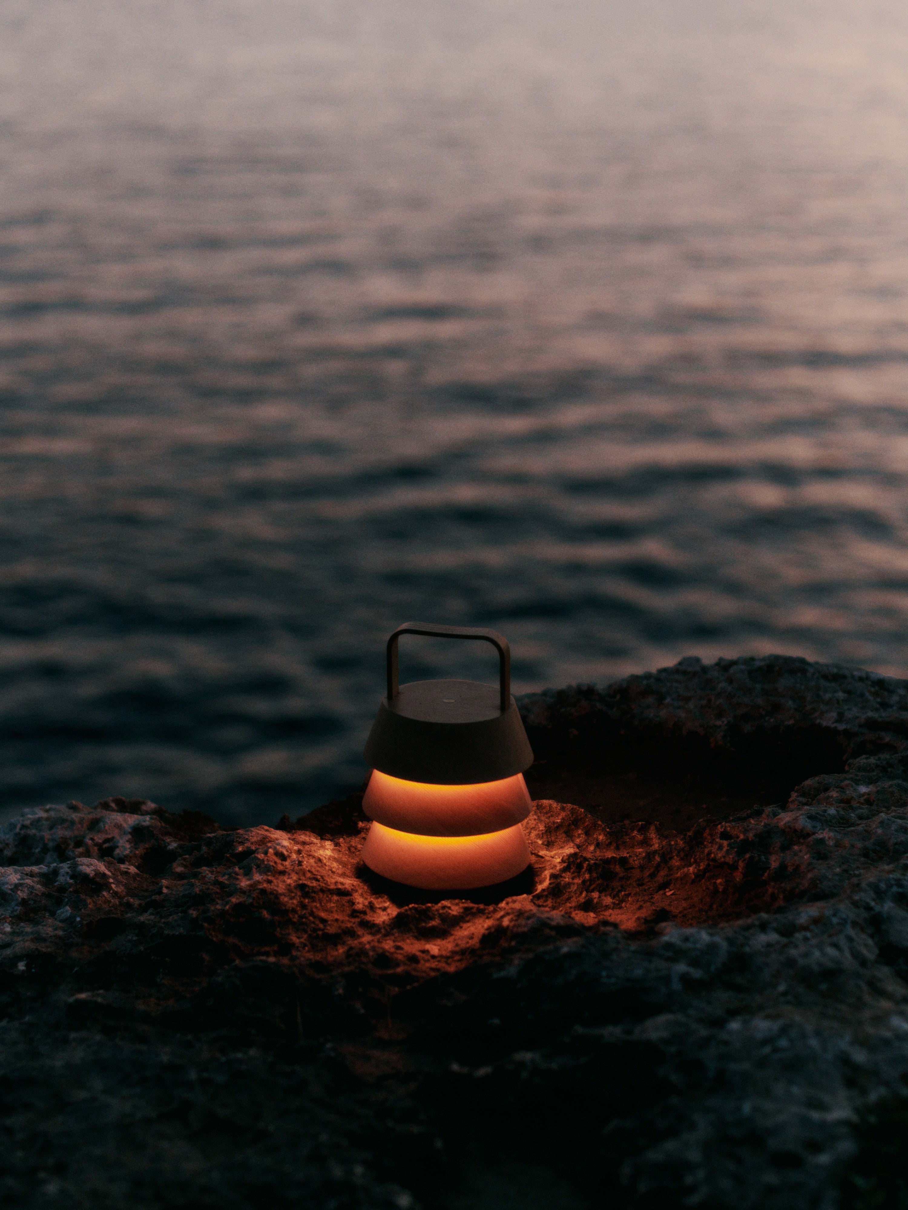 Portable lamp LUVER lite Douglas fir