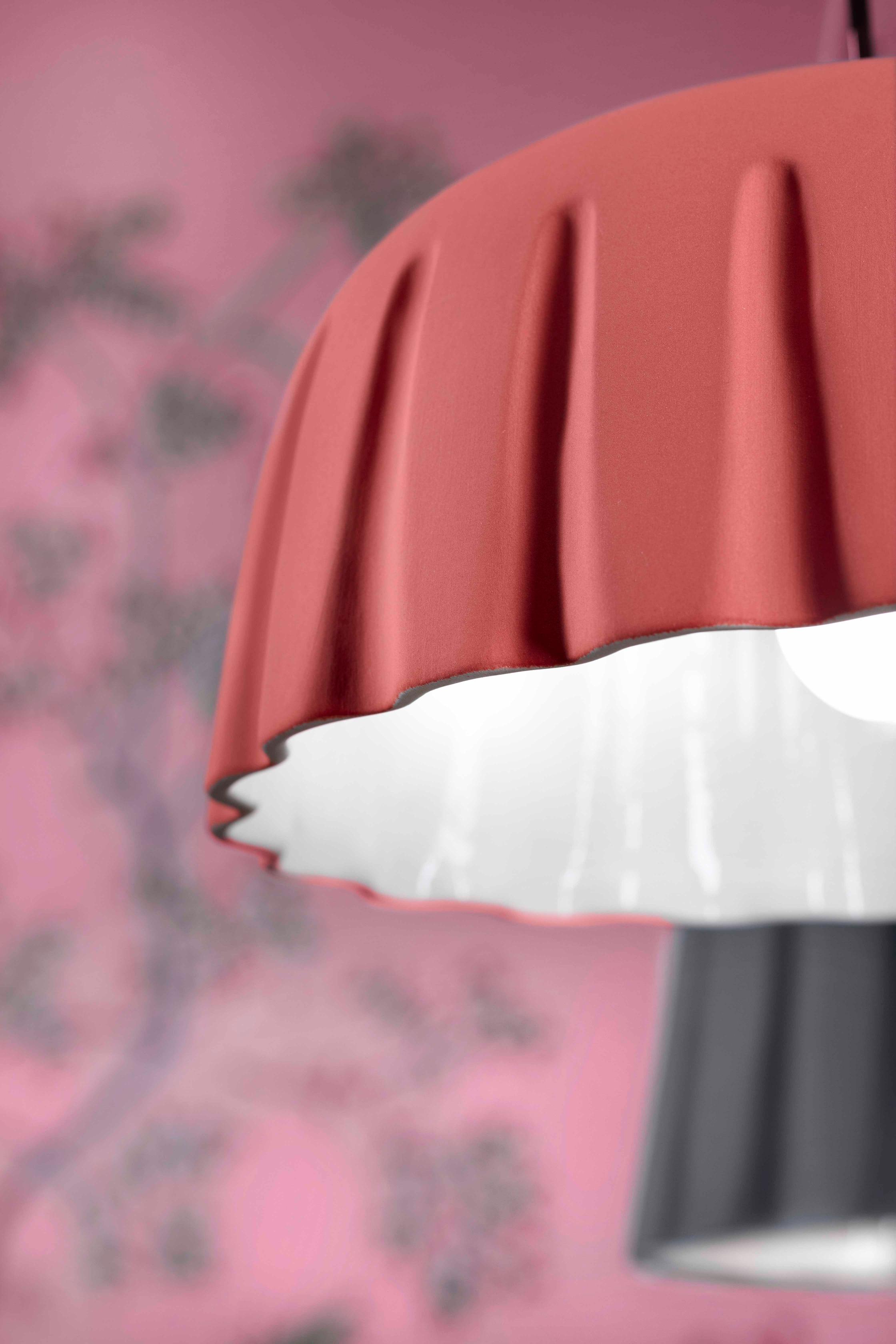 MADAME GRES gray ceramic pendant lamp