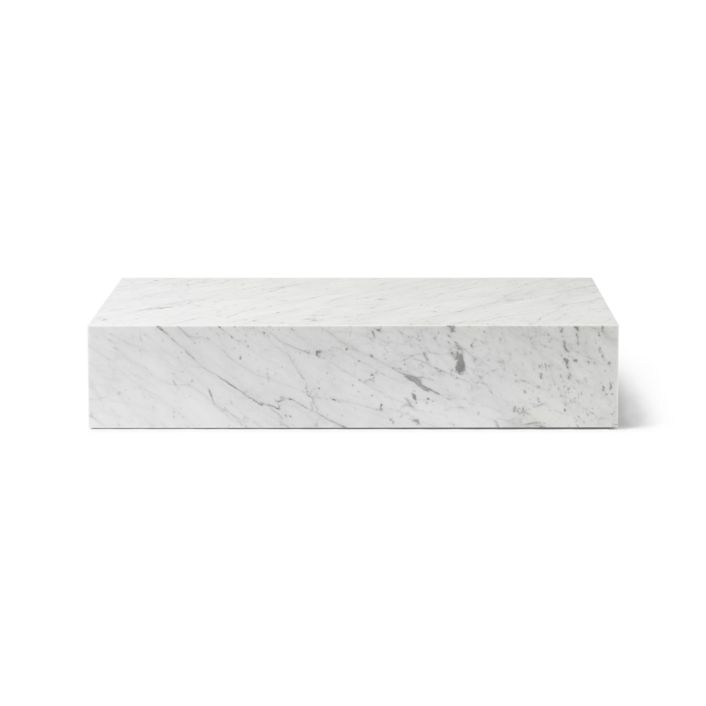 PLINTH GRAND coffee table white marble