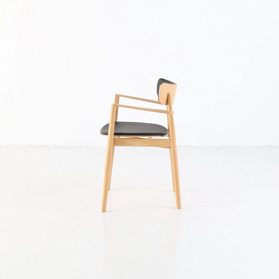Chair with armrests NOPP B-1803/1 Solita beech wood