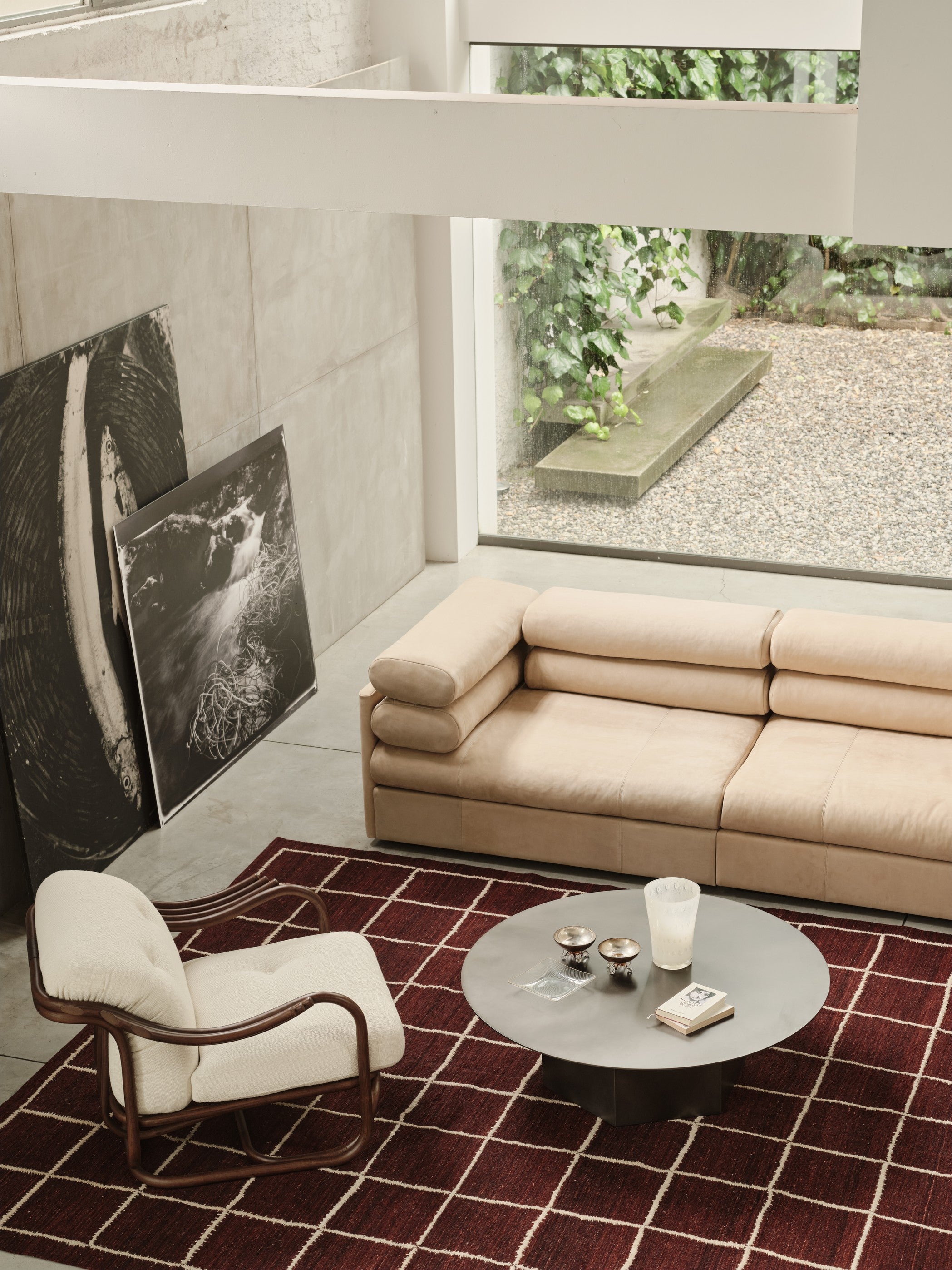 Sessel POLTRONA TRIA gepolstert