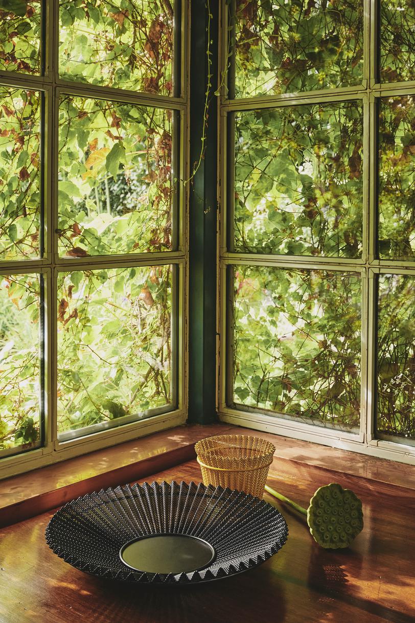 MATÉGOT Blumentopf gelb