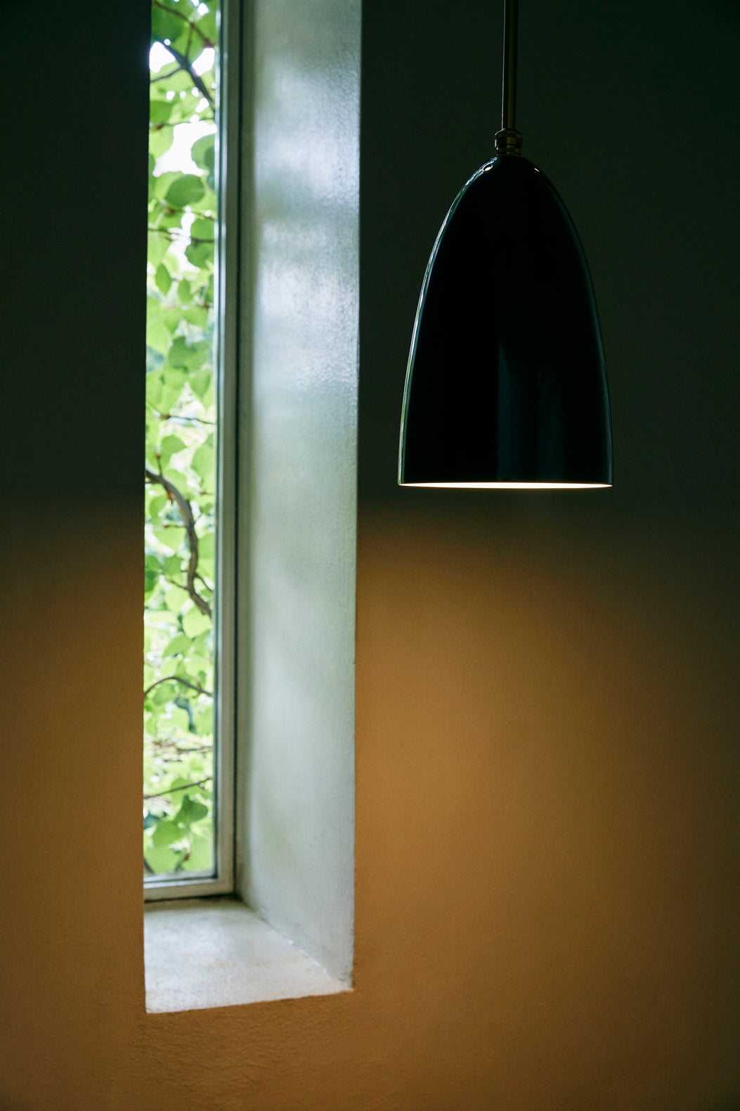 GRÄSHOPPA gray pendant lamp