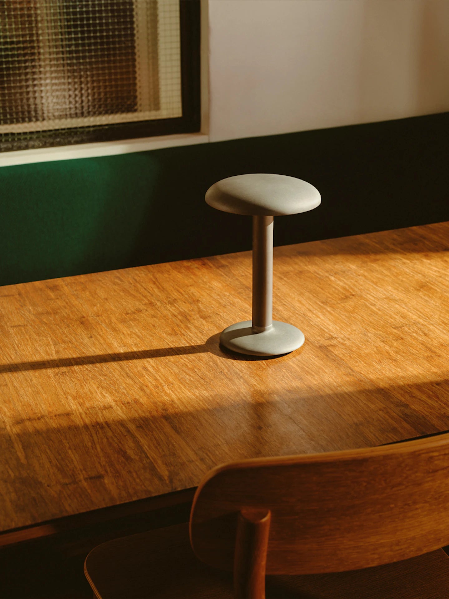 Portable Lamp GUSTAVE HOSPITALITY light gray