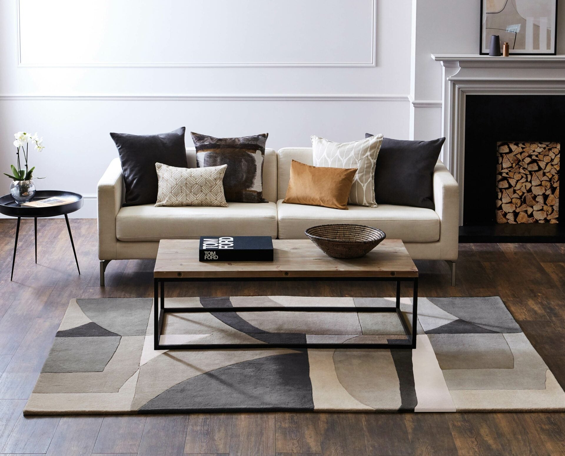 Bodega stone gray rug