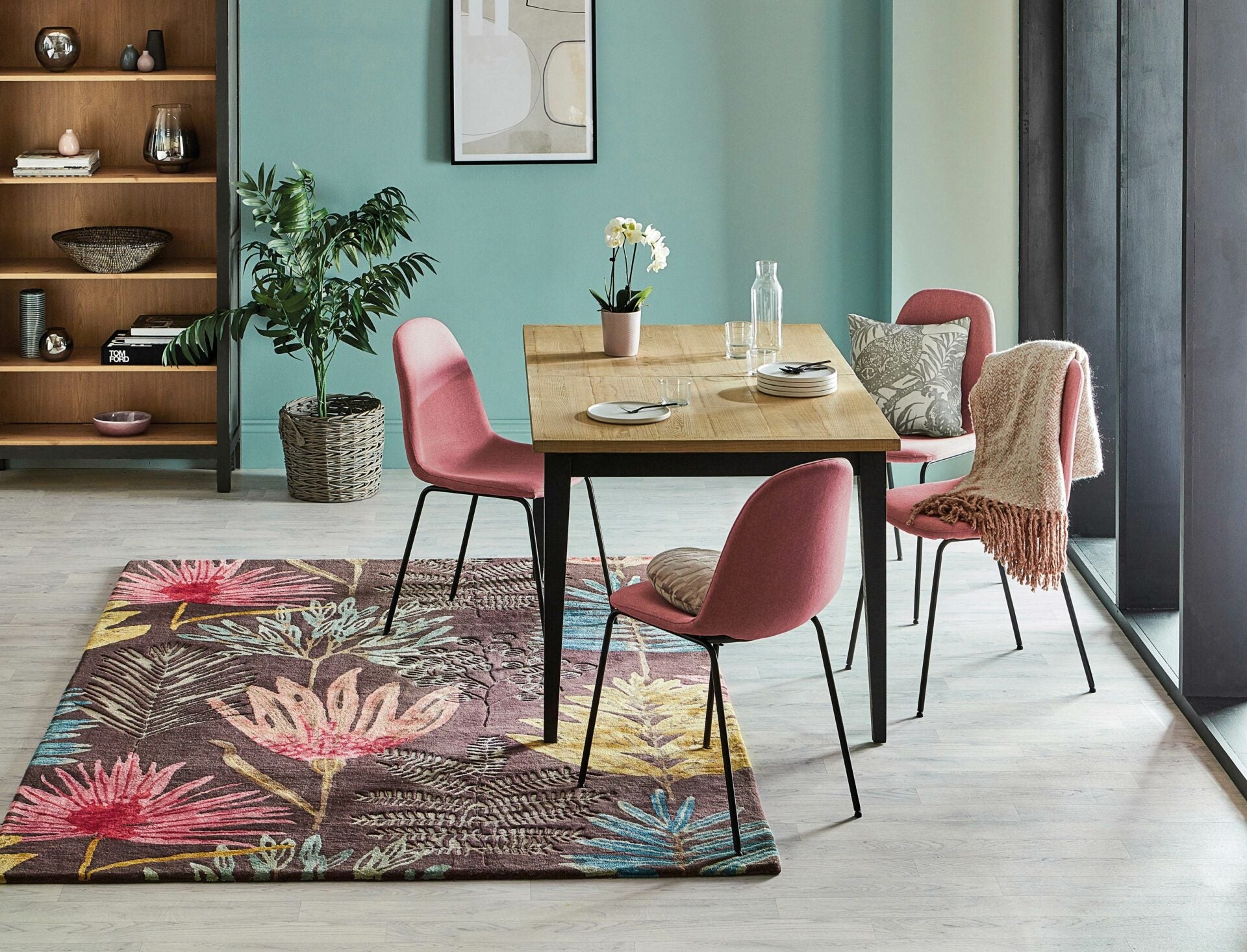 Yasuni rug Cerise brown